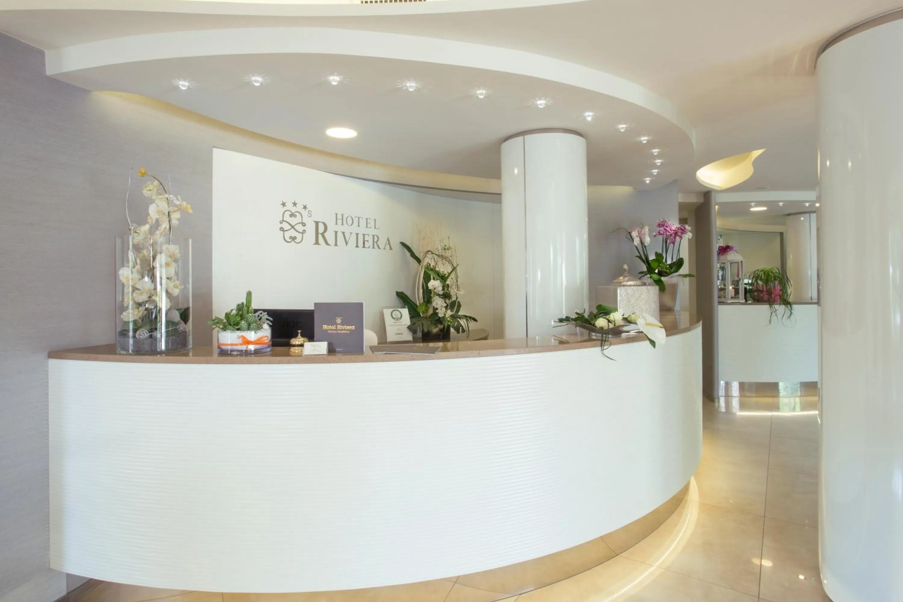 Lobby or reception in Hotel Riviera