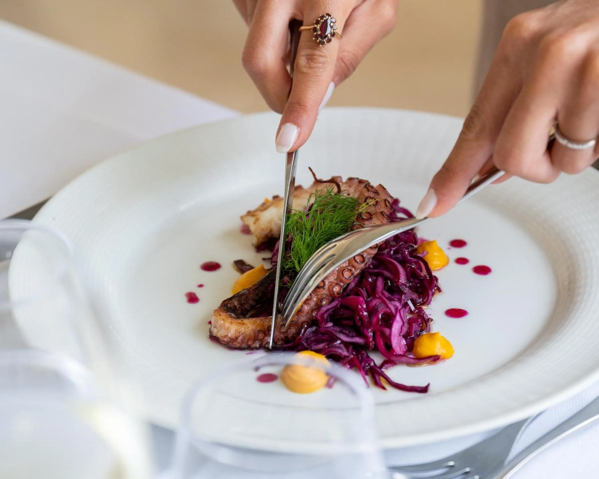 Food in Hotel Riviera