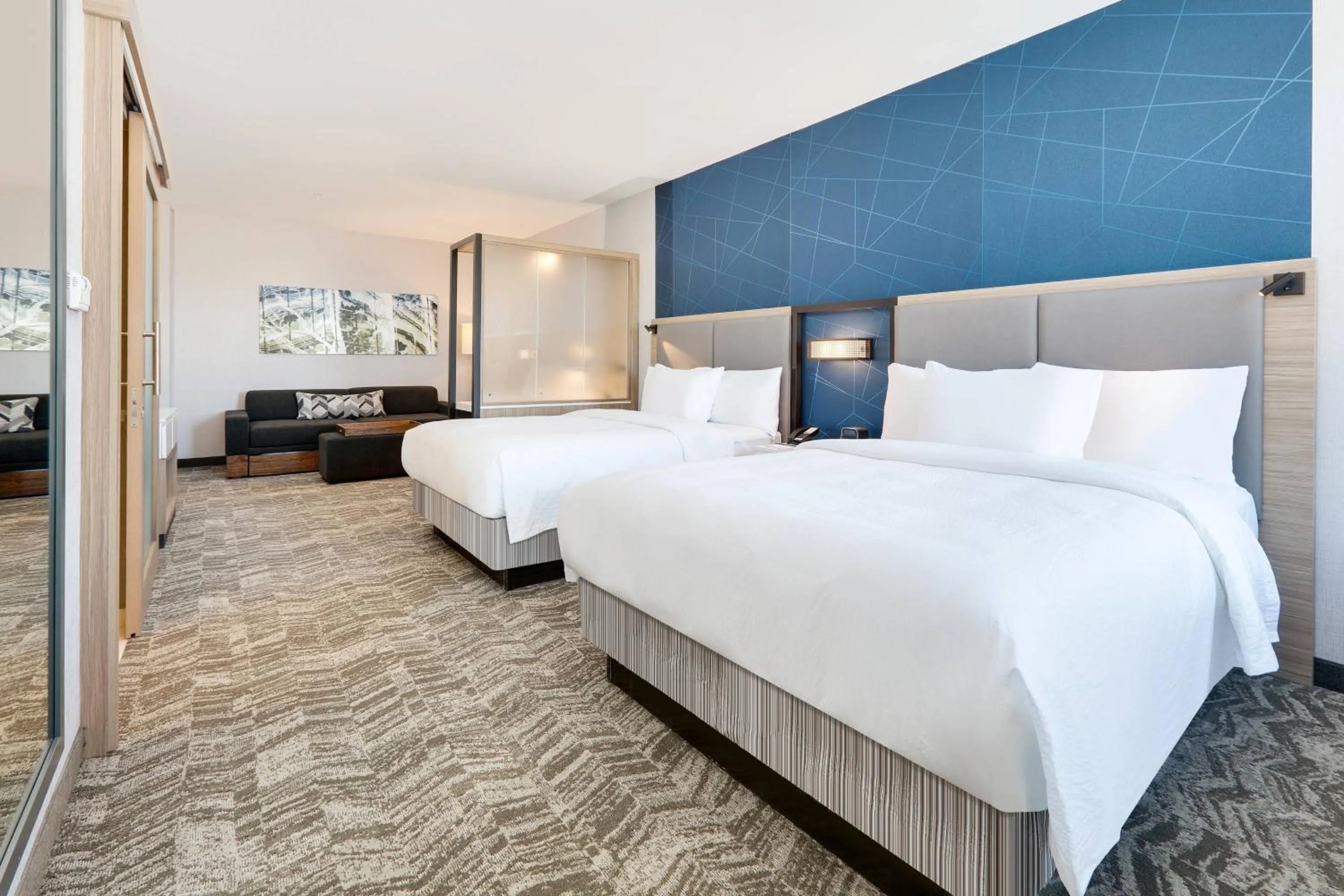 Bedroom, Bed in SpringHill Suites by Marriott Dallas Mansfield