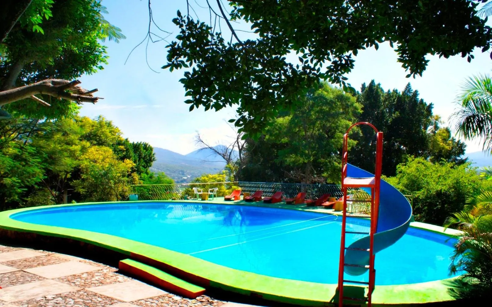 Swimming pool in Hotel Piedras de Sol Solaris Morelos