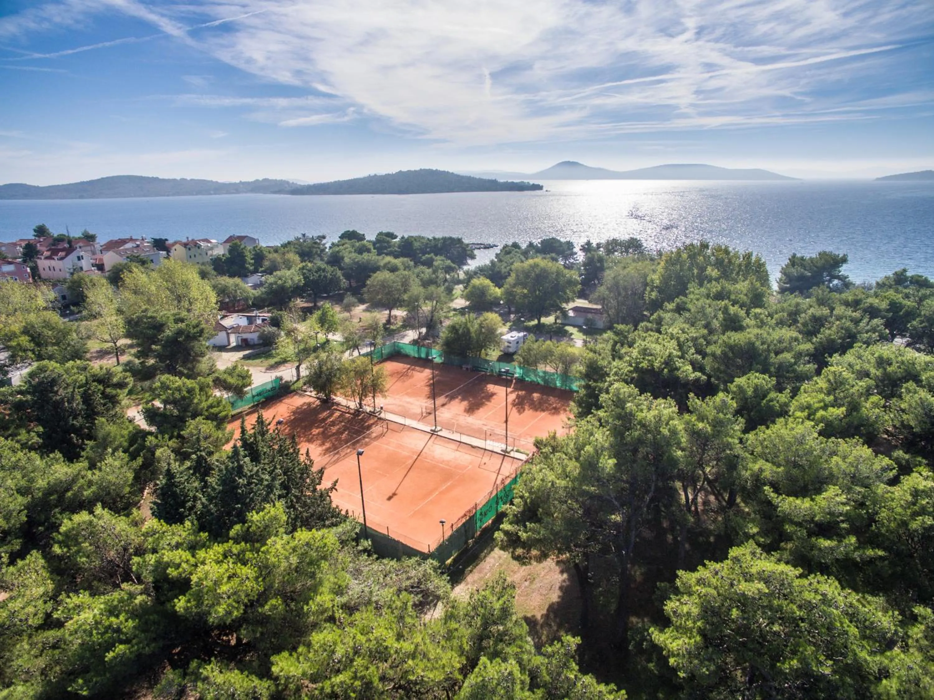 Tennis court in Ville Imperial Vodice