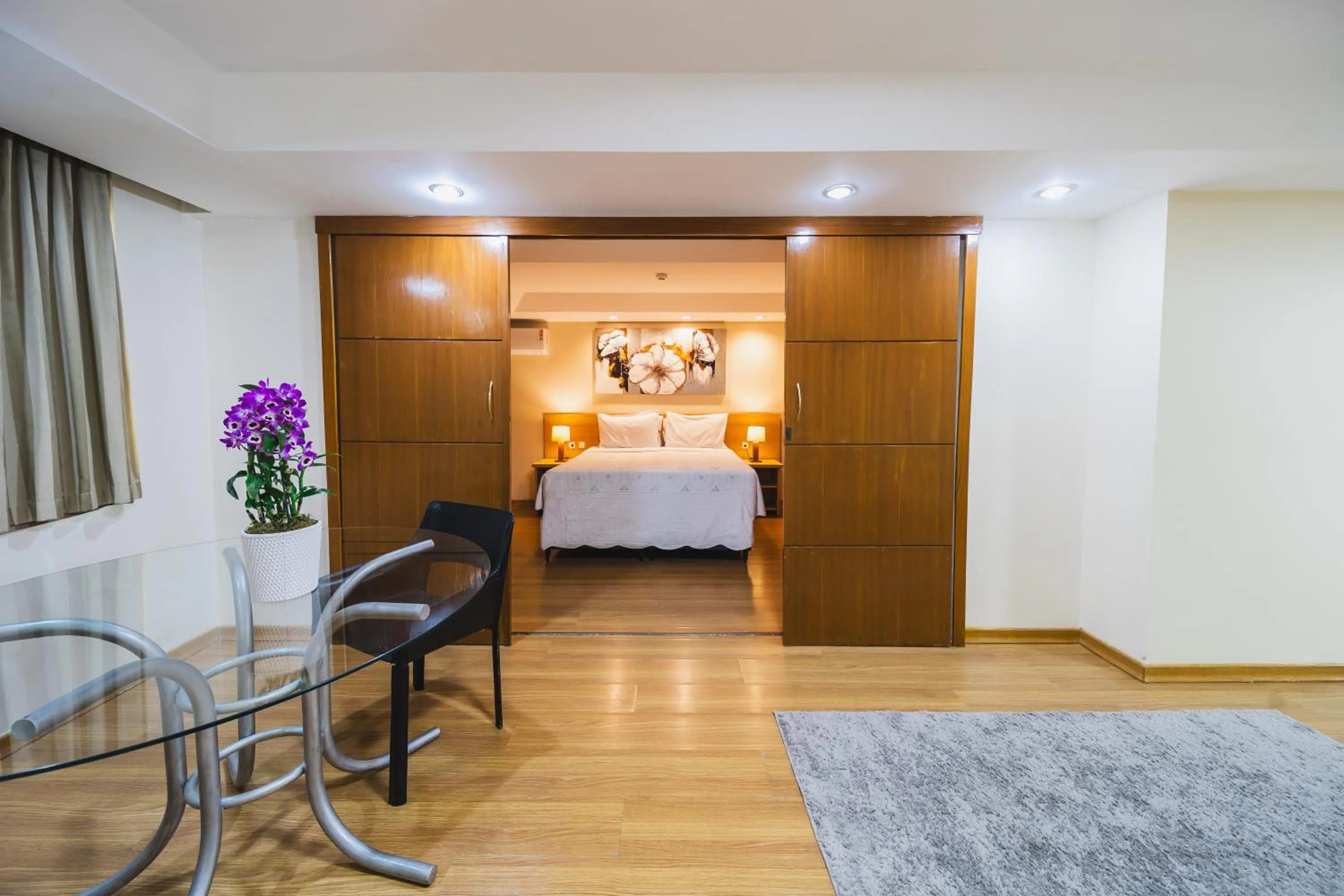 Bedroom, Bed in Hotel Golden Park Curitiba By Nacional Inn