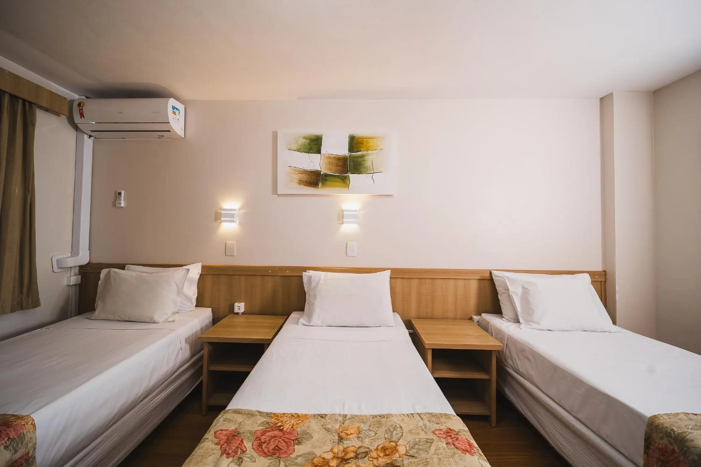 Bedroom, Bed in Hotel Golden Park Curitiba By Nacional Inn