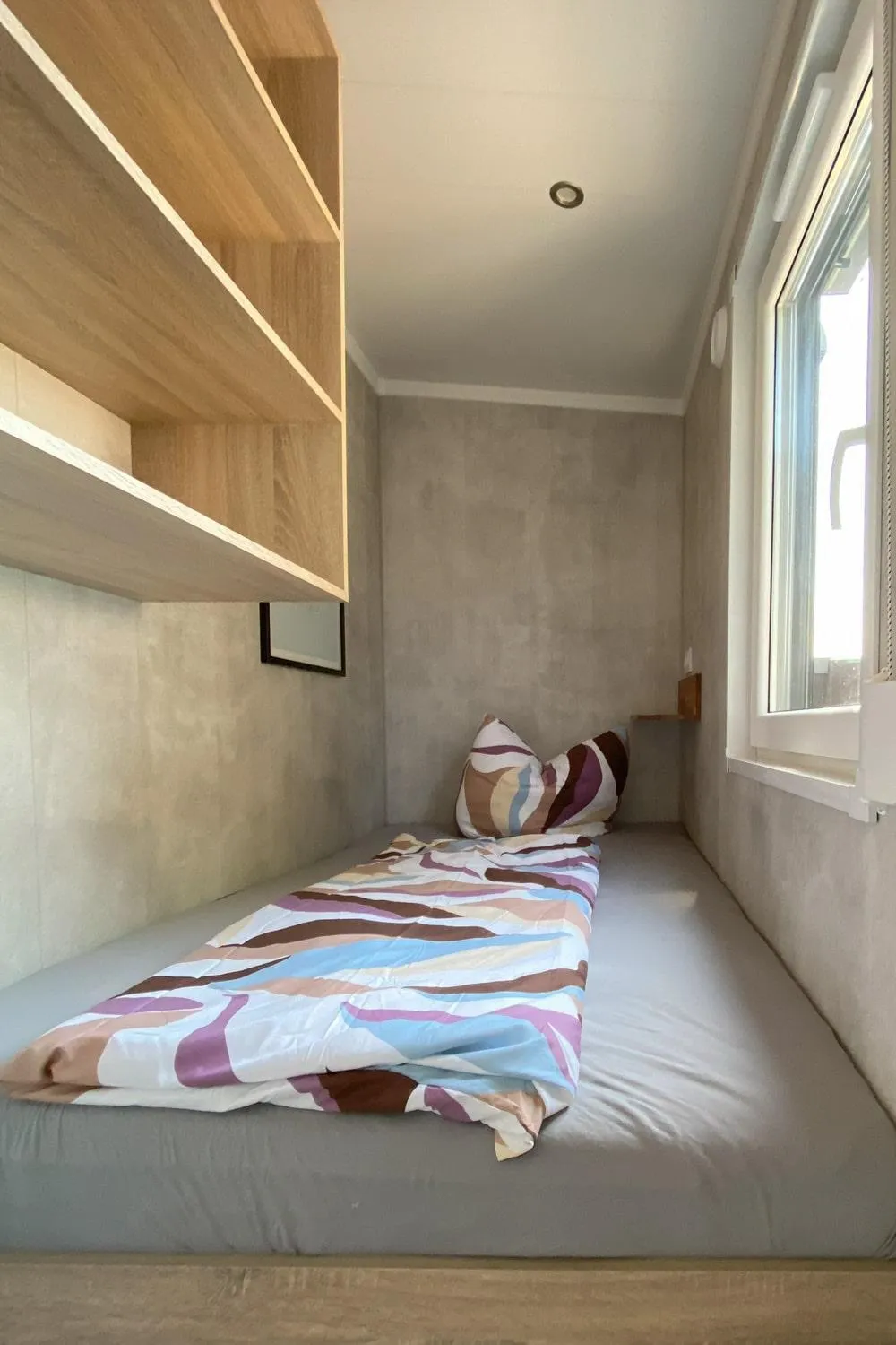 Bed in Seehaus Mamming - Hotel - Schlaffässer - Biergarten - Camping