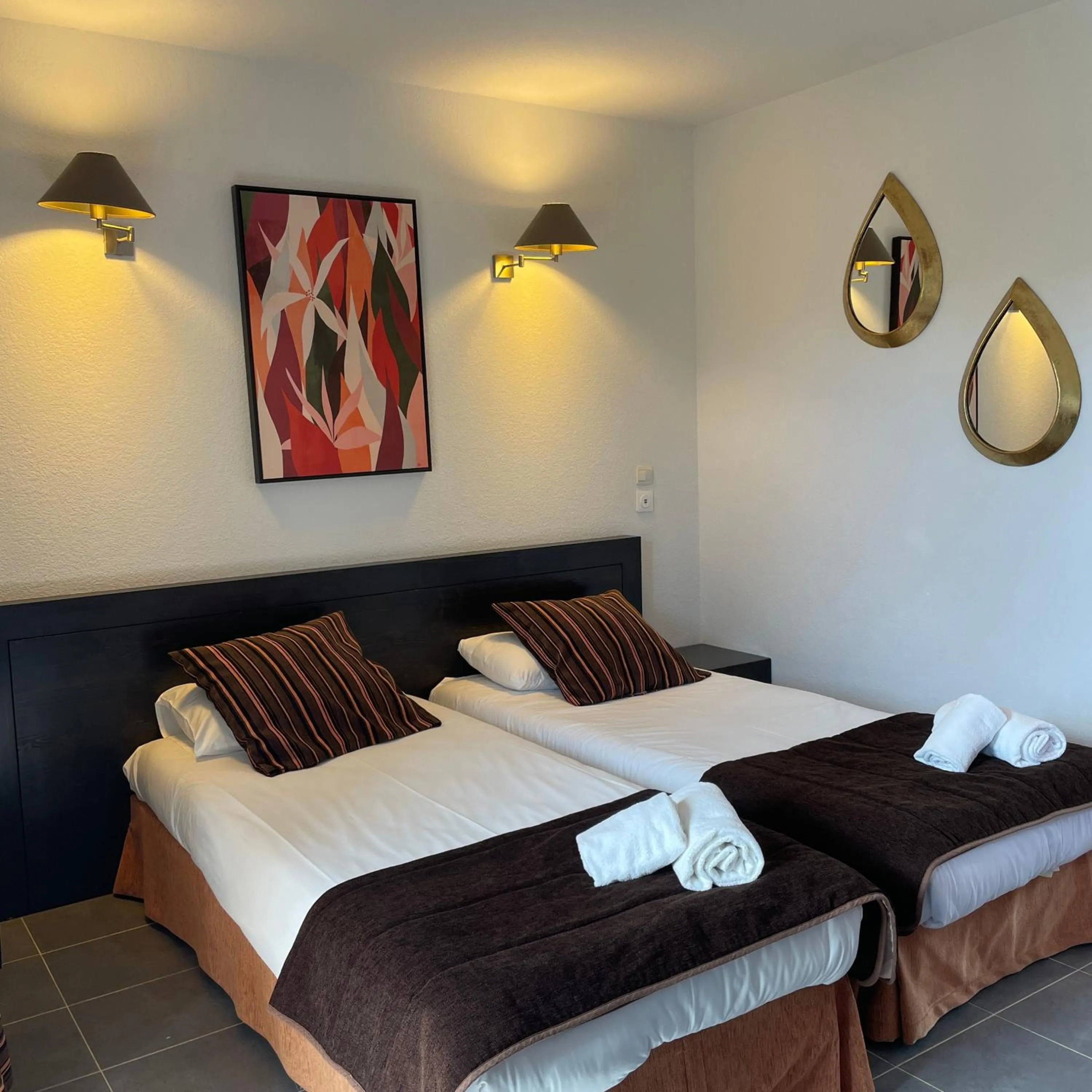 Bed in Patio De Violette