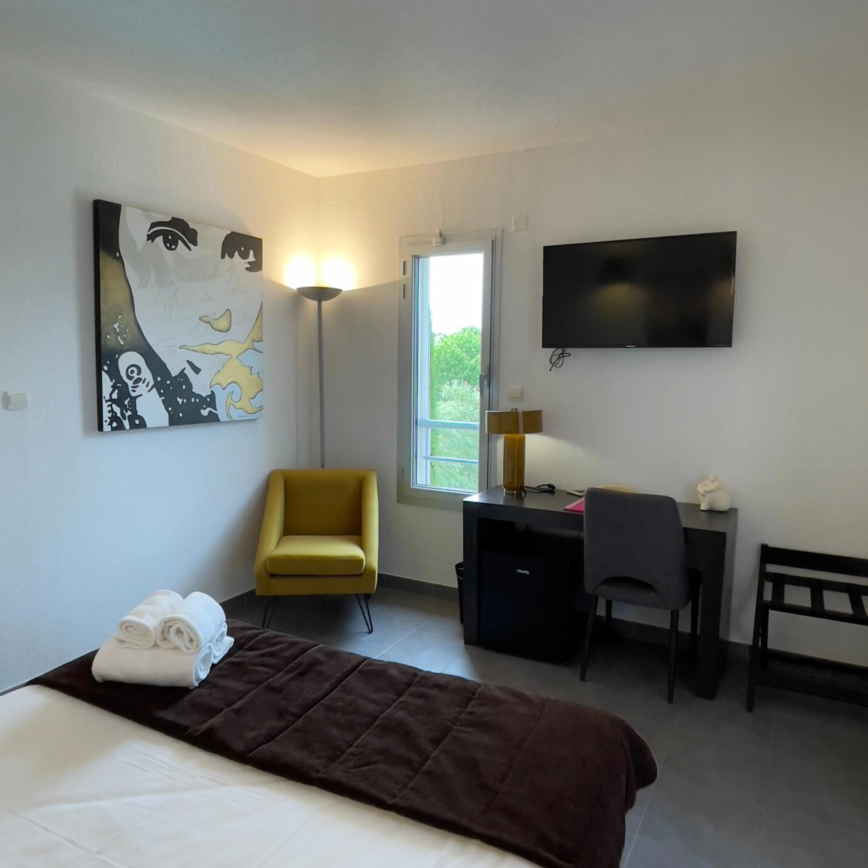 Bed in Patio De Violette