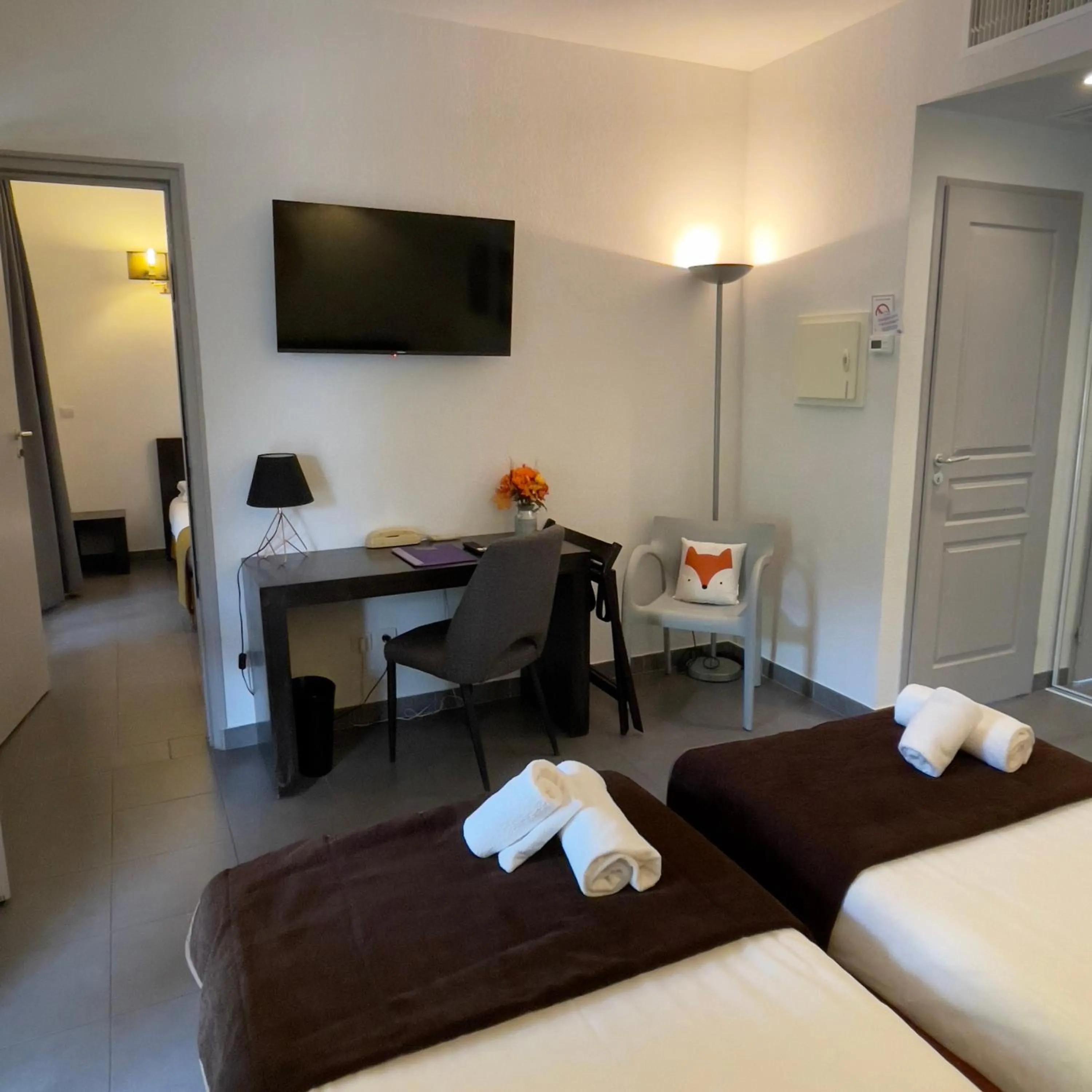 Bed in Patio De Violette