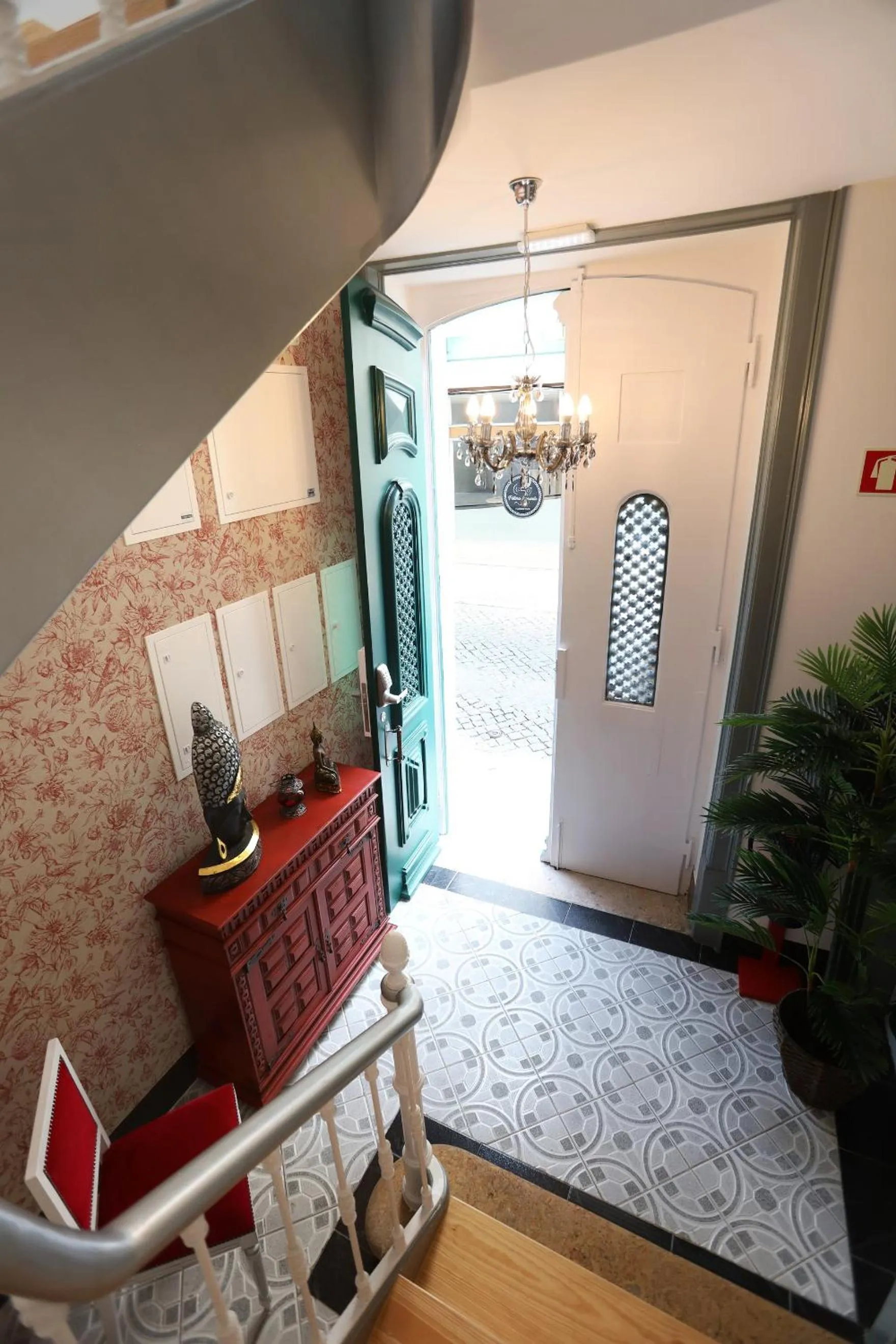 Lobby or reception in Glass Boutique - Rooms & Suites