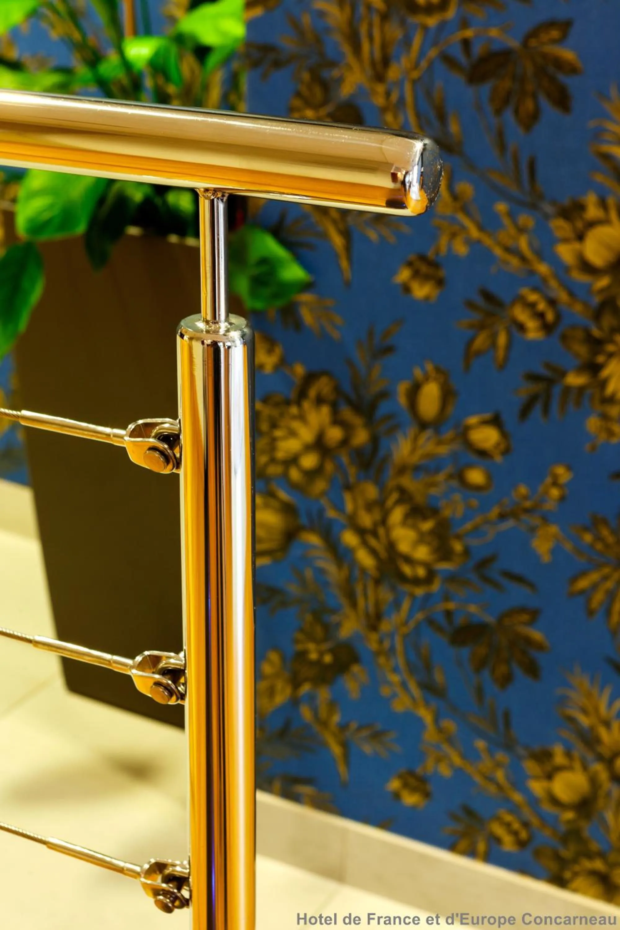 Decorative detail in Cit'Hotel Hôtel de France et d'Europe