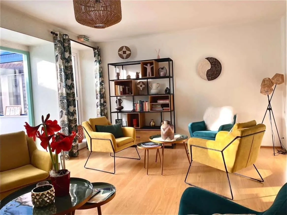 Living room in Cit'Hotel Hôtel de France et d'Europe