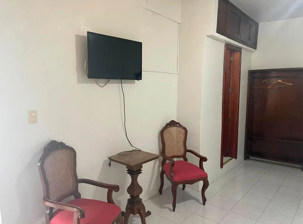 TV/Entertainment Center in Hotel Casa Blanca by Rotamundos