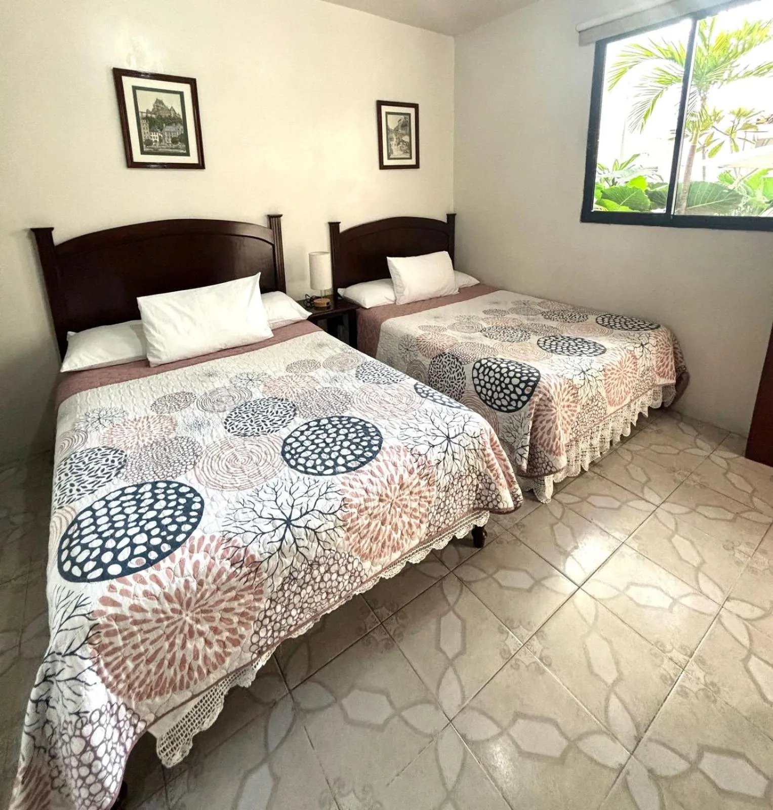 Bed in Hotel Casa Blanca