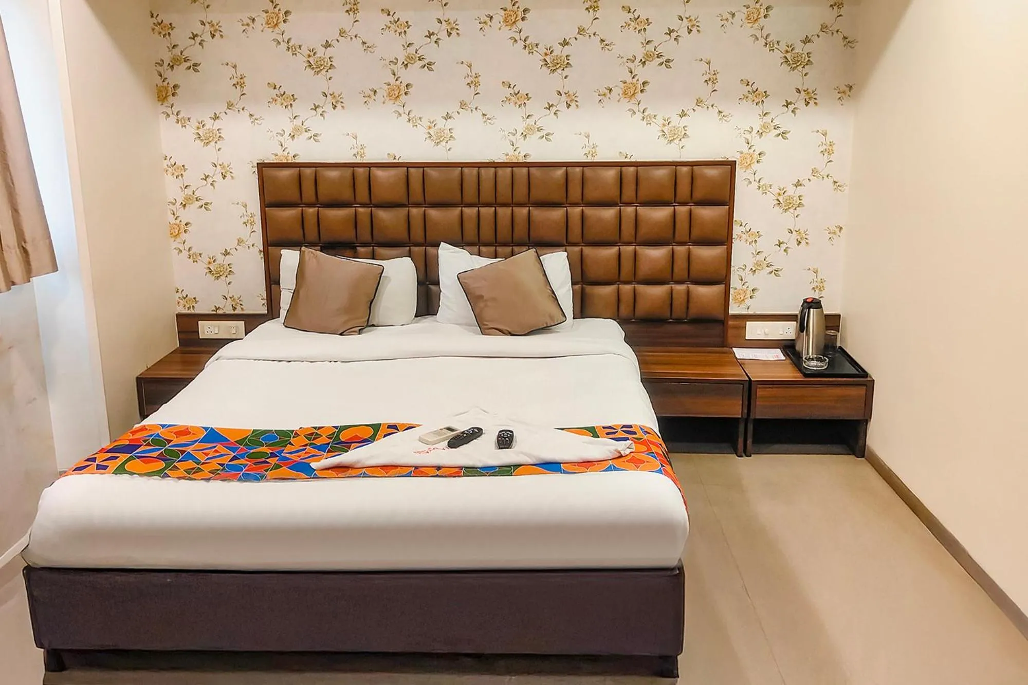 Bed in FabHotel Landmark Residency - Nr MIDC Turbhe