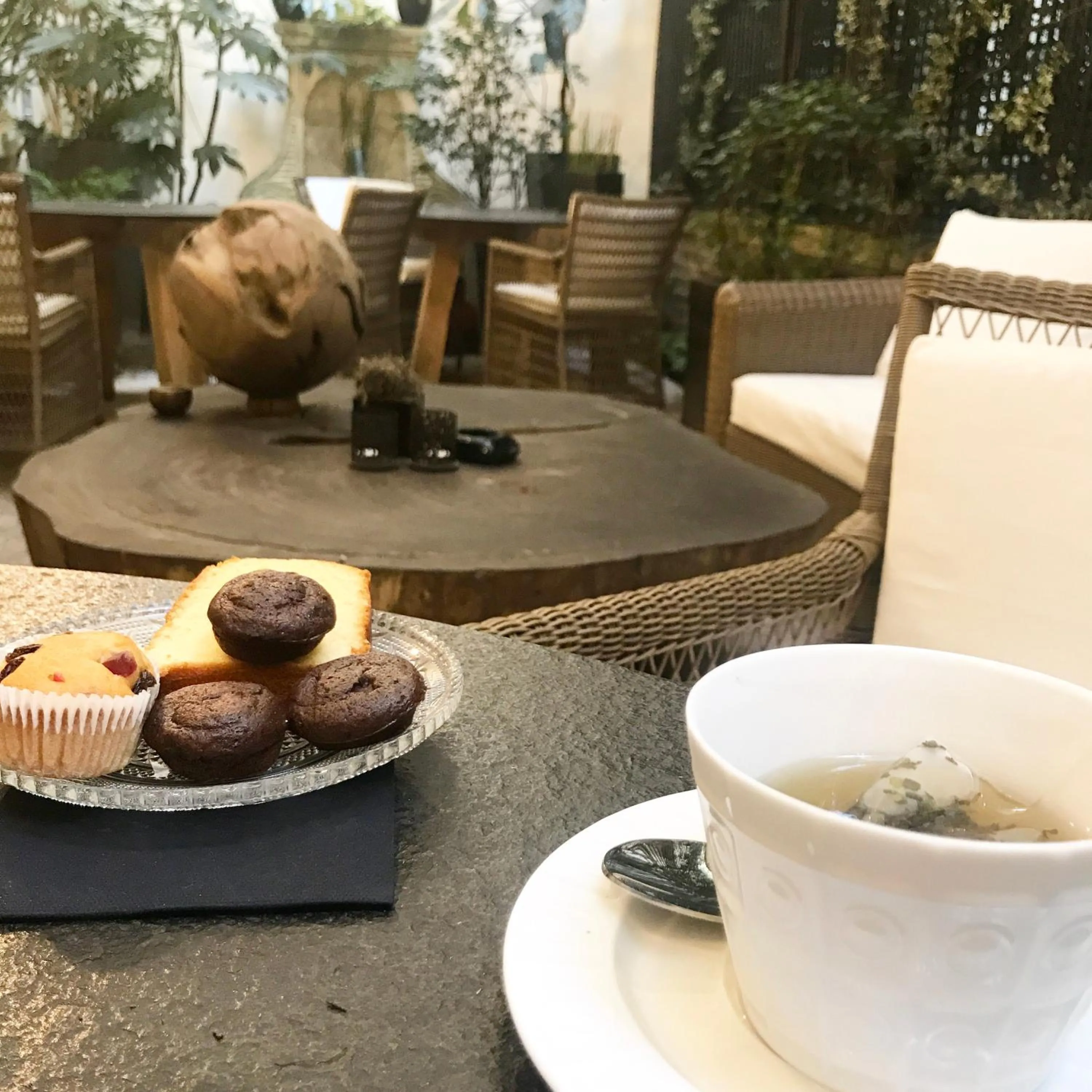 Balcony/Terrace in Hôtel Recamier