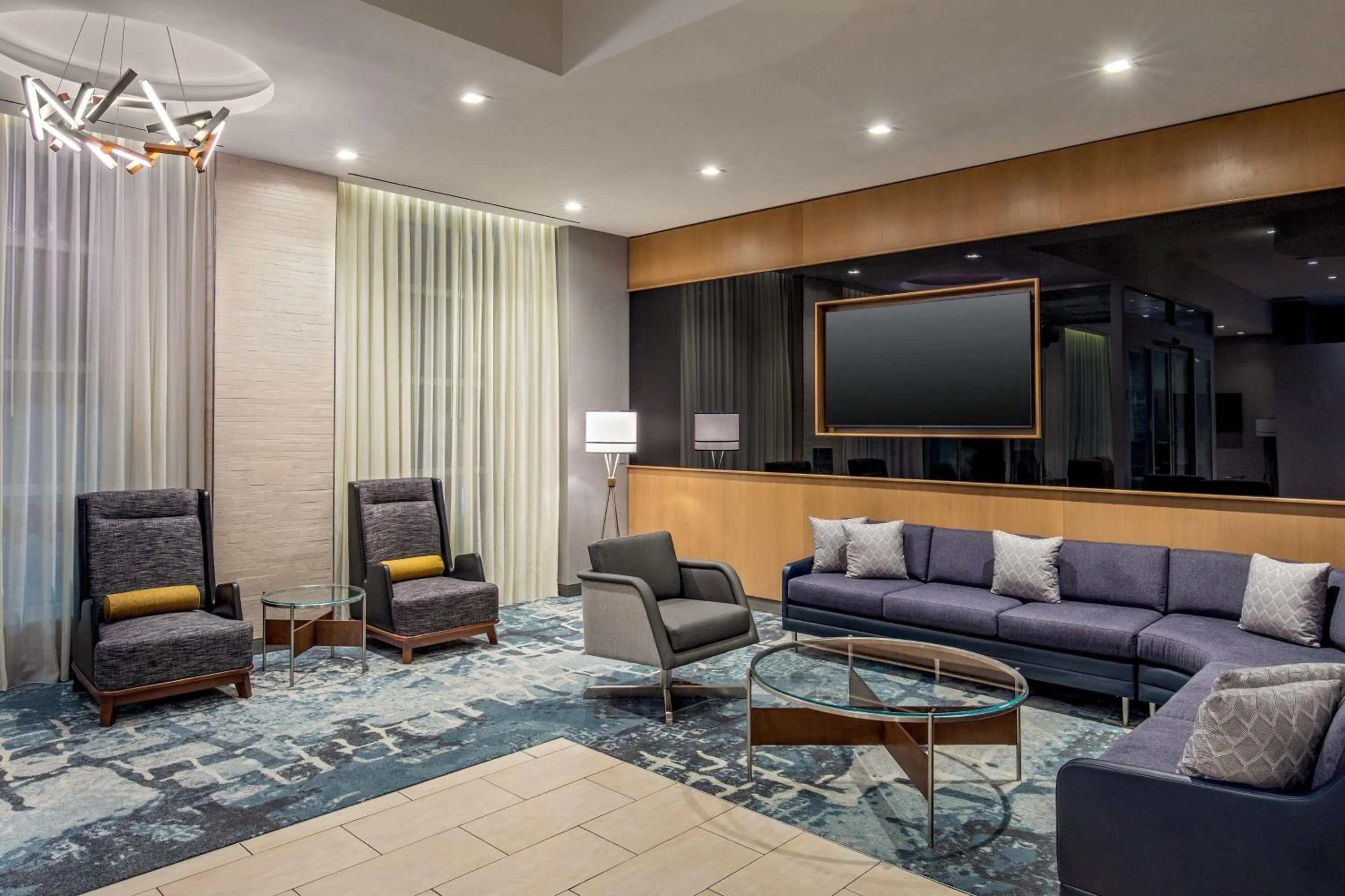 Lobby or reception in Courtyard by Marriott Times Square West