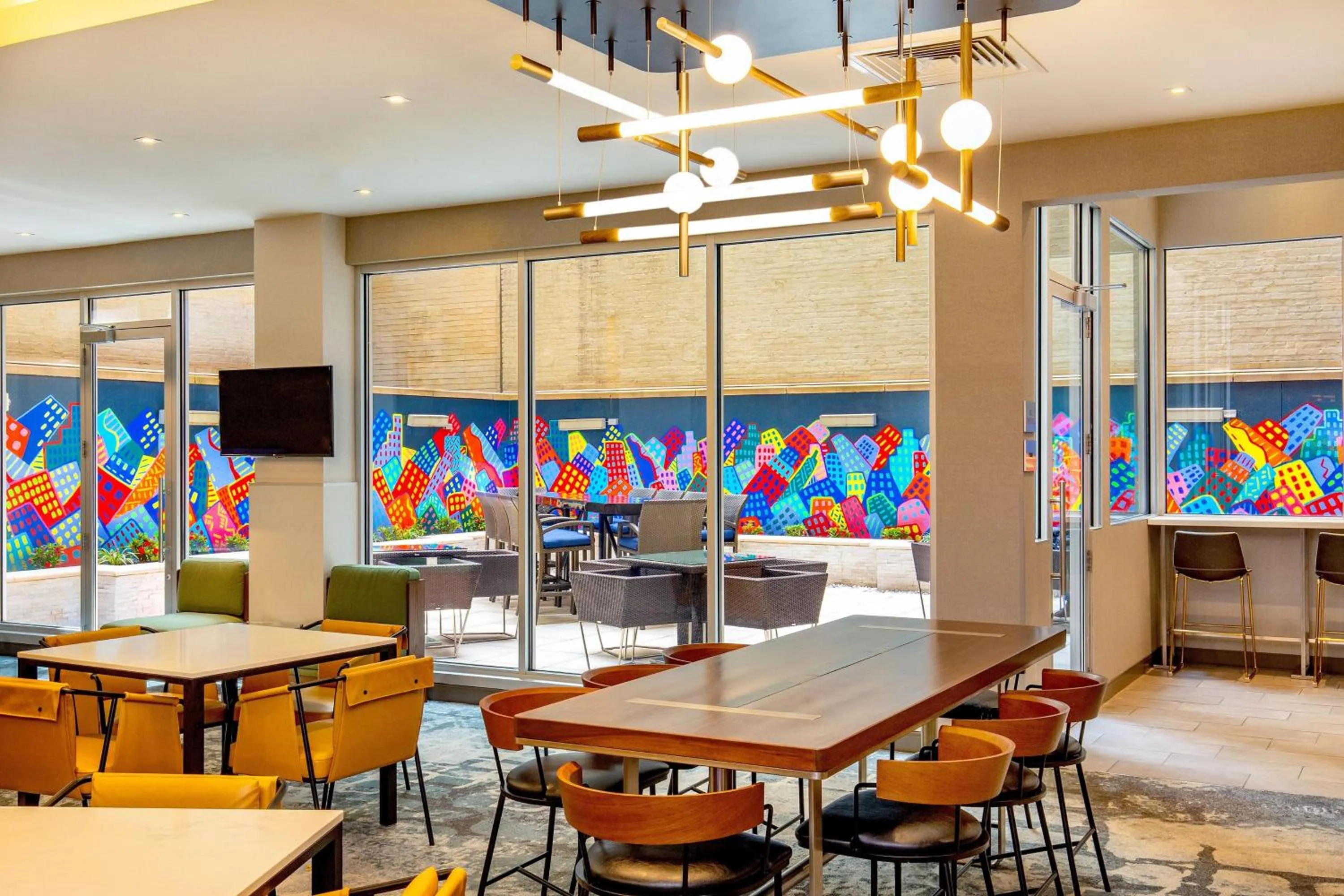 Restaurant/places to eat in Courtyard by Marriott Times Square West