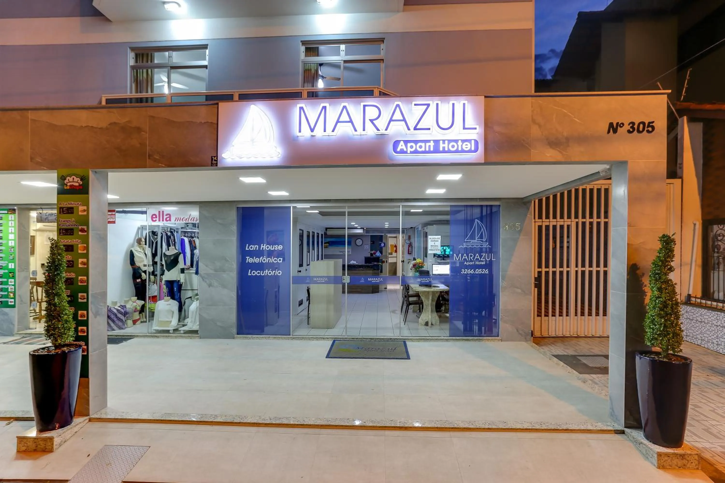 Facade/entrance in Marazul Apart Hotel
