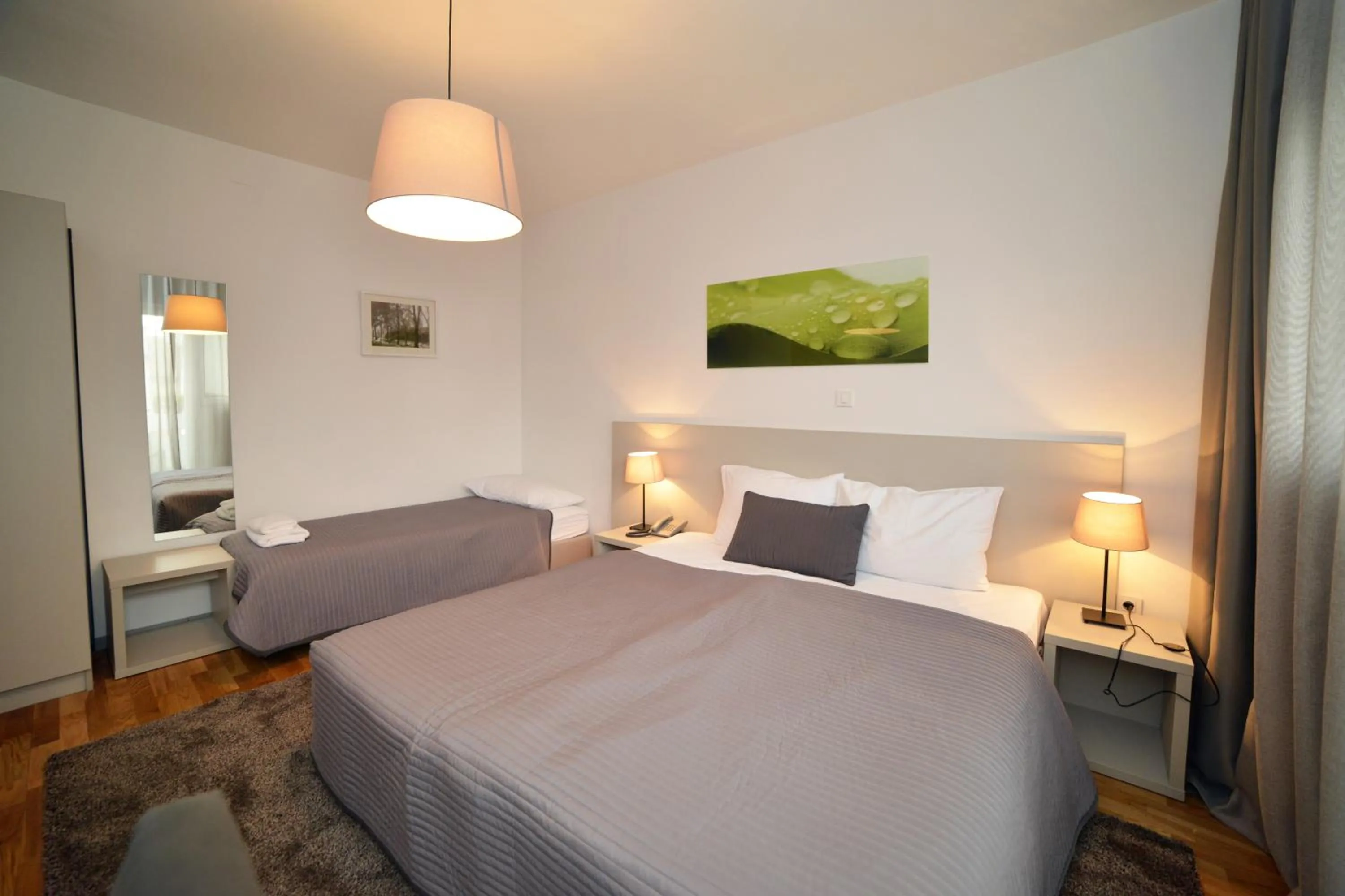 Photo of the whole room, Bed in Garden Hotel