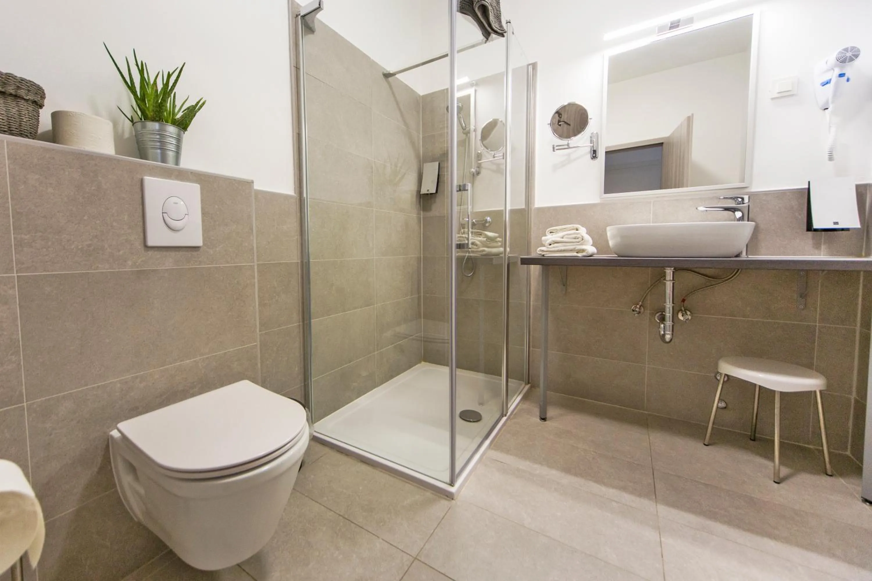 Bathroom in Garden Hotel