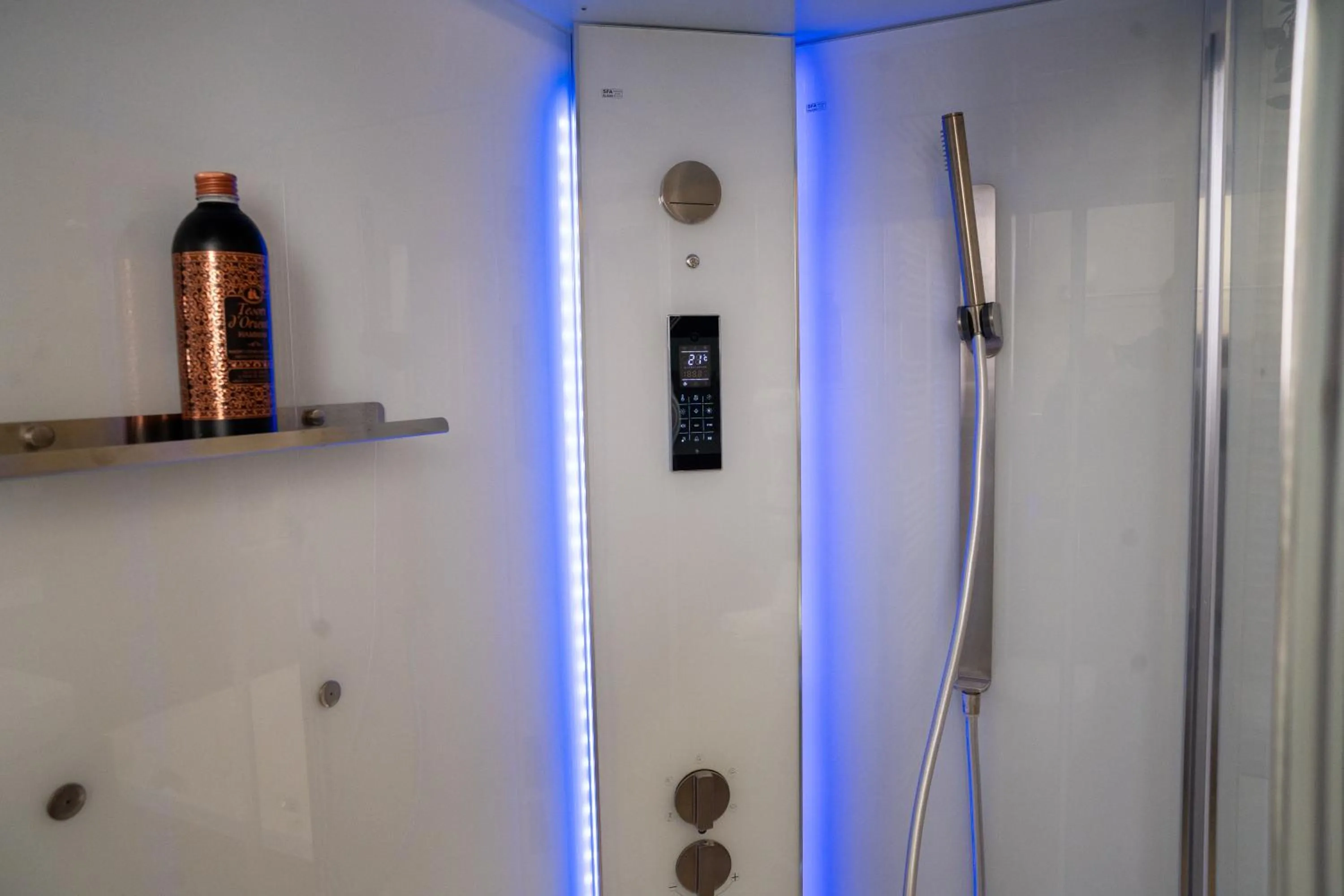 Steam room in Vittorio Veneto Private SPA