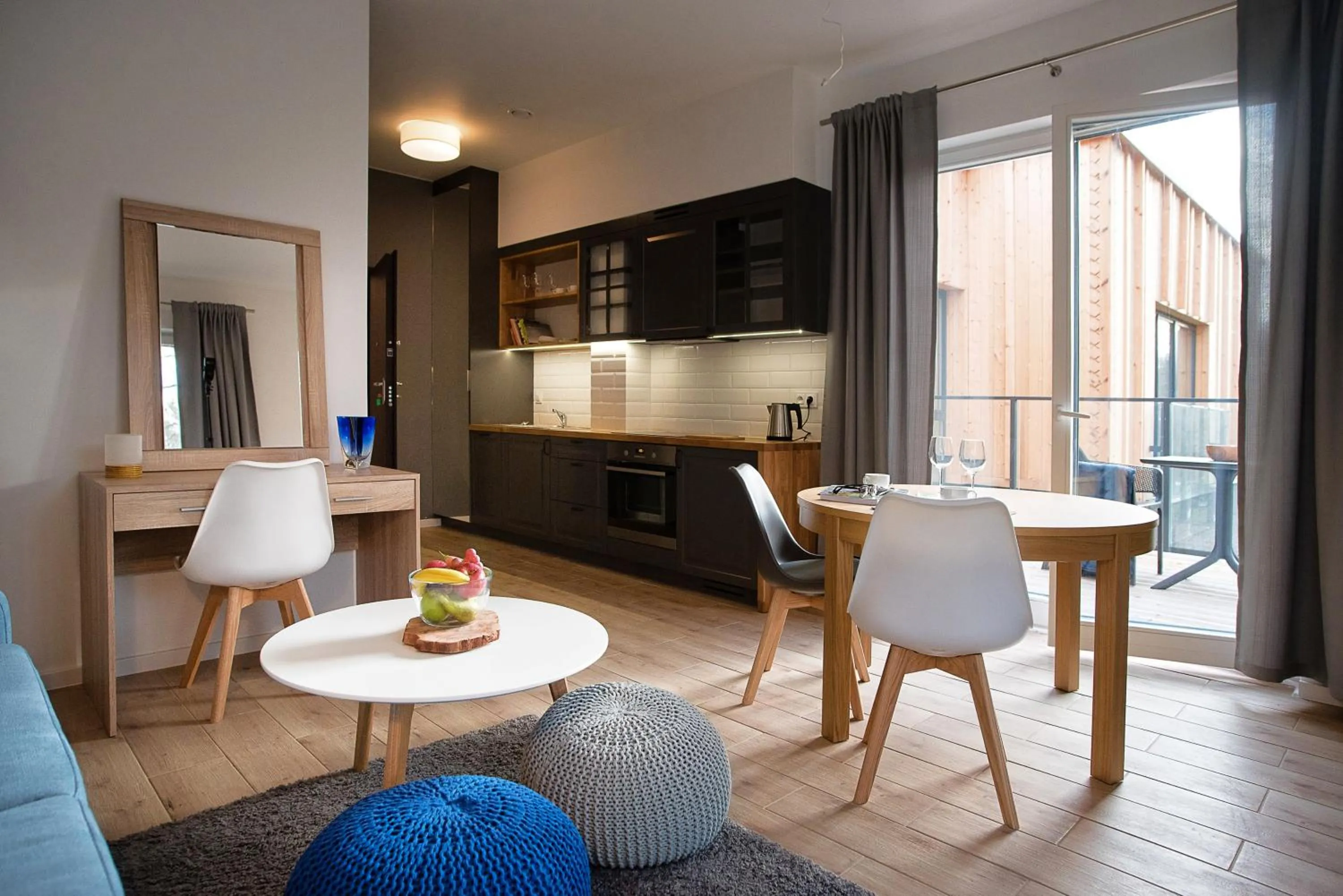 Living room in Enklawa Białowieska Forest & Spa