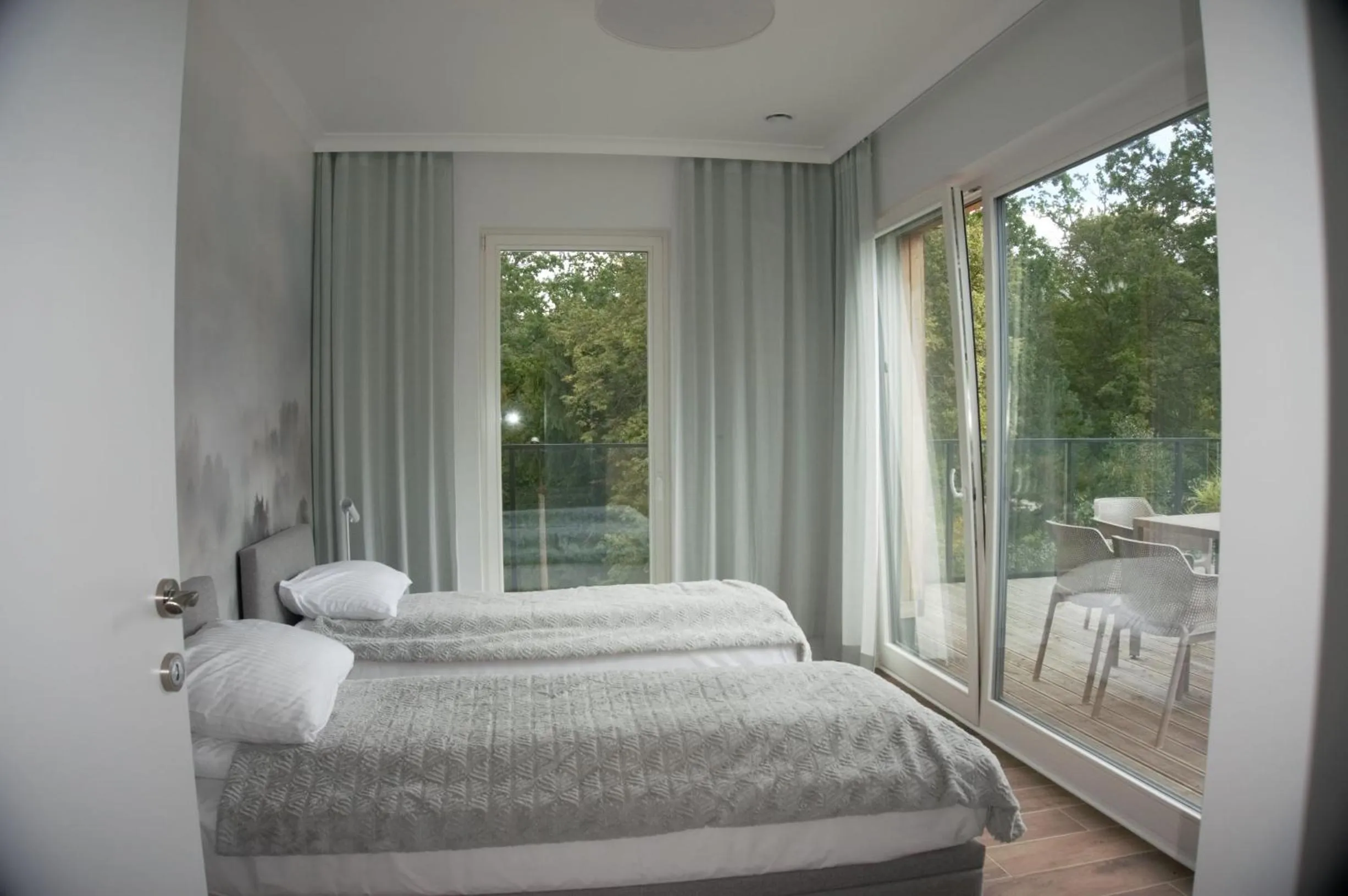 Bed in Enklawa Białowieska Forest & Spa