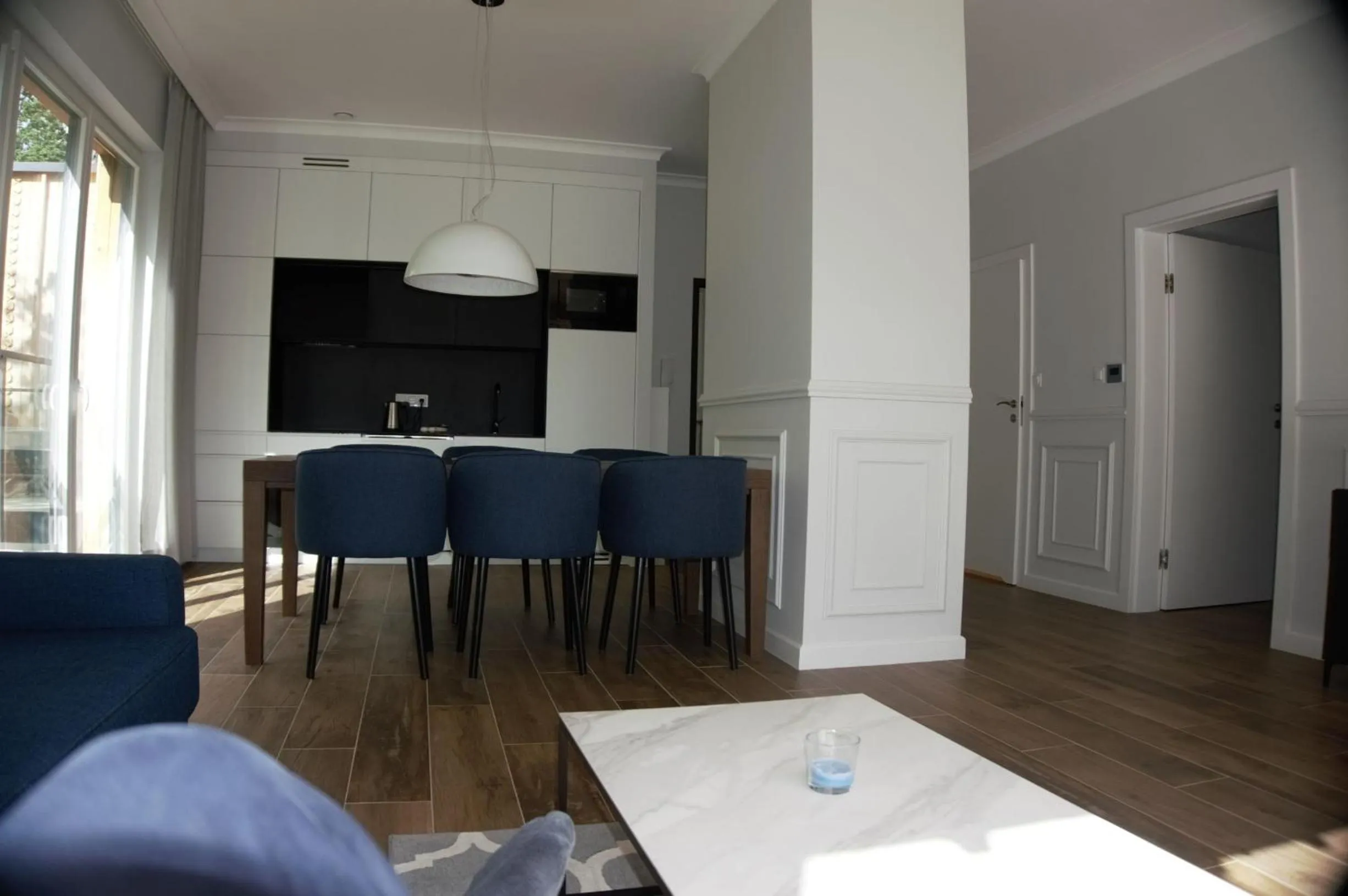 Living room in Enklawa Białowieska Forest & Spa