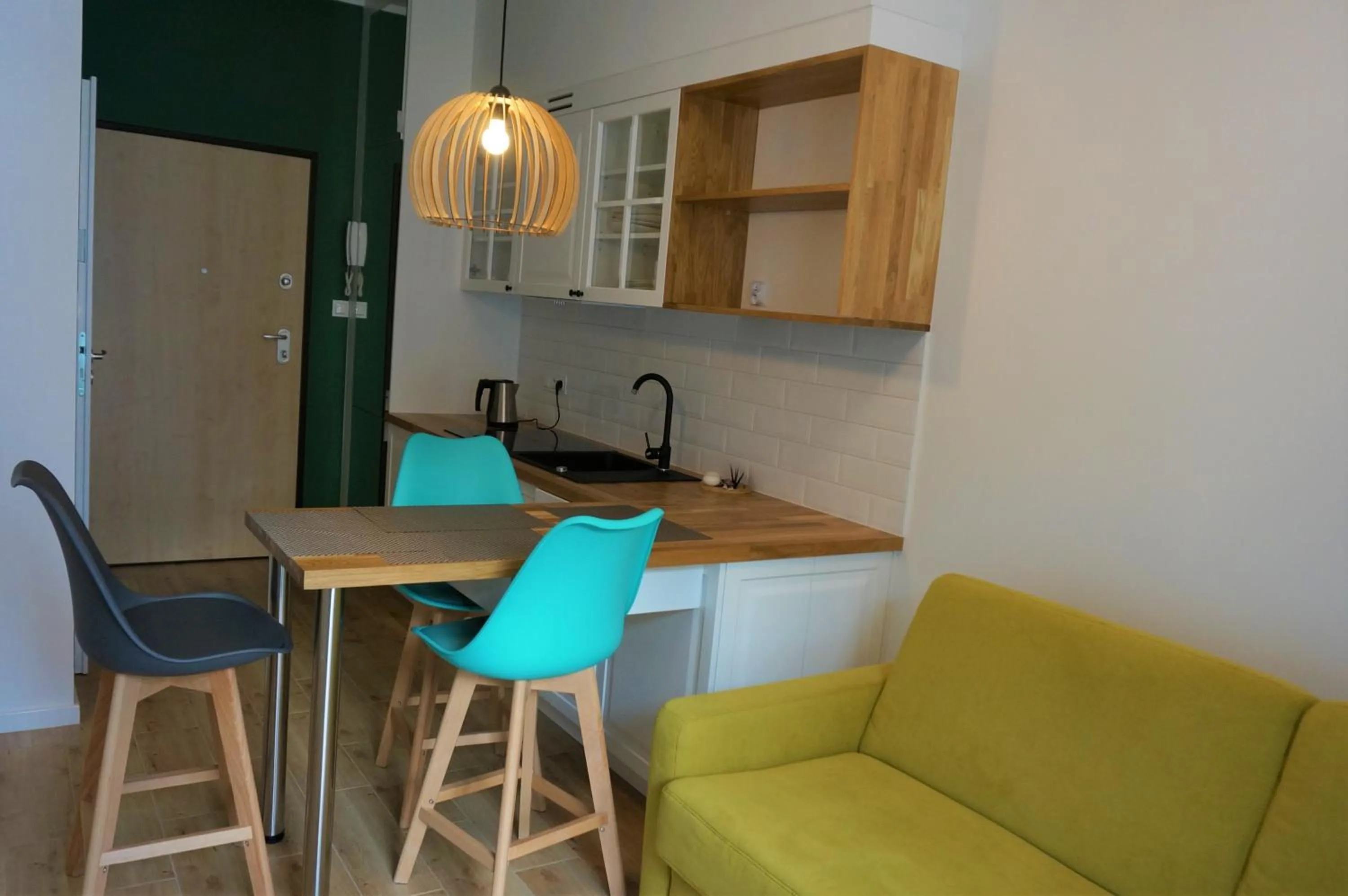 Kitchen or kitchenette in Enklawa Białowieska Forest & Spa