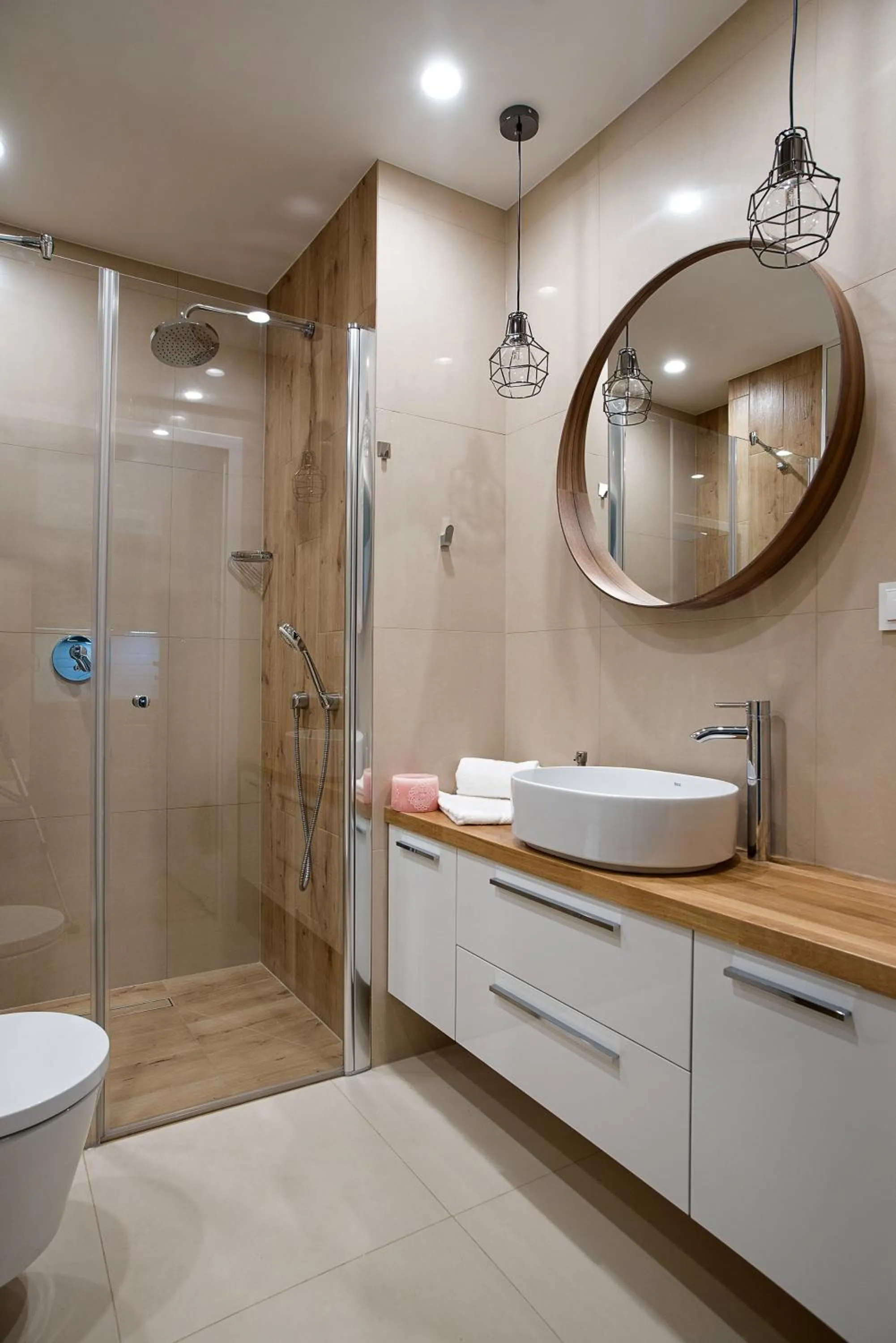 Bathroom in Enklawa Białowieska Forest & Spa