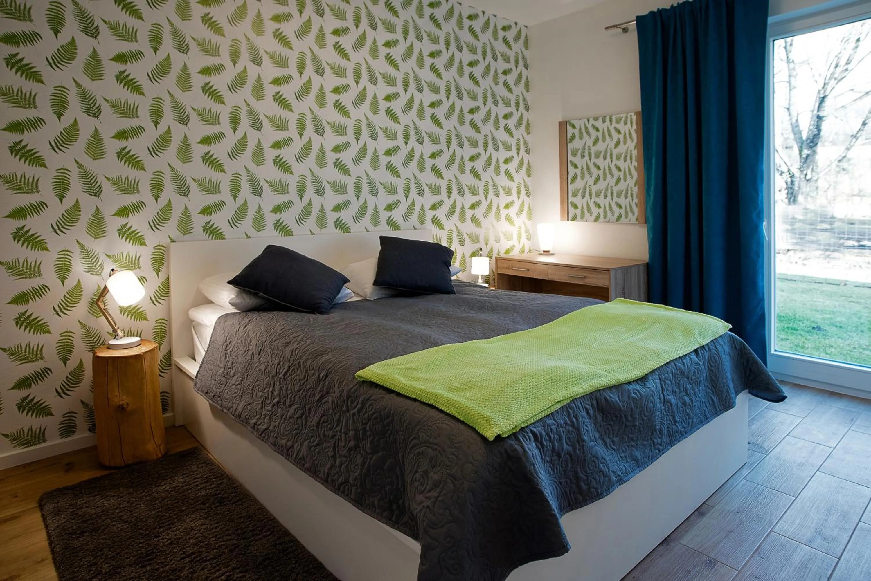 Bed in Enklawa Białowieska Forest & Spa