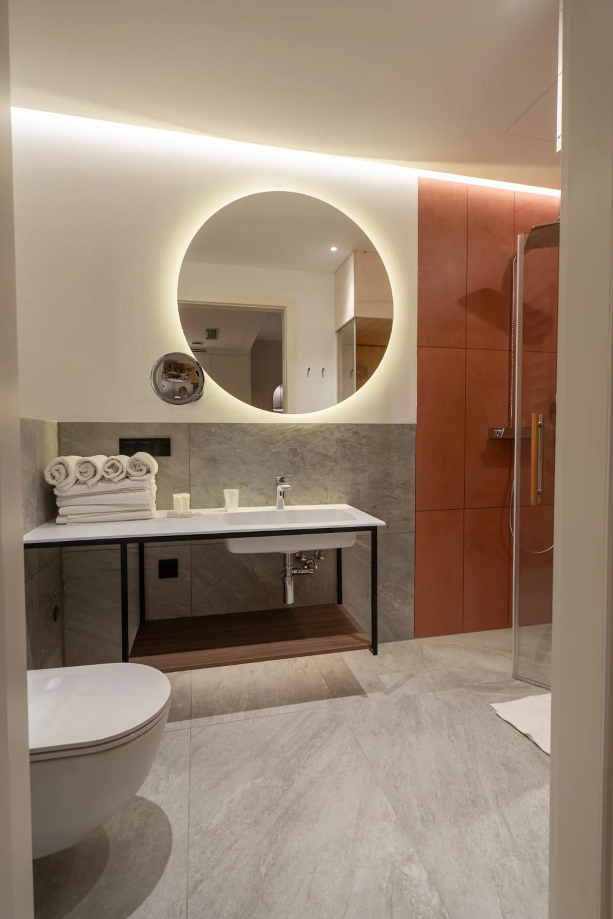 Bathroom in Enklawa Białowieska Forest & Spa