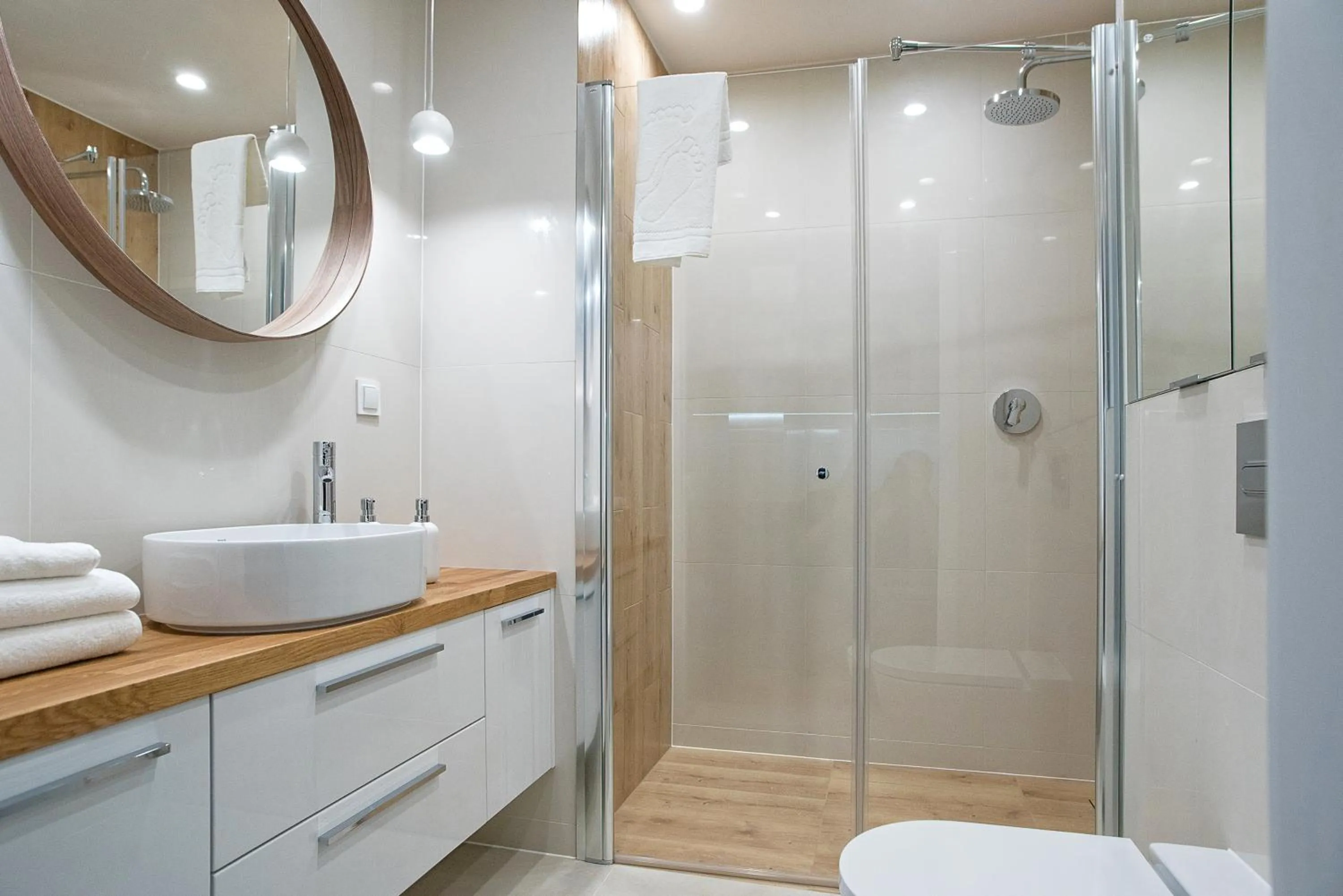 Bathroom in Enklawa Białowieska Forest & Spa