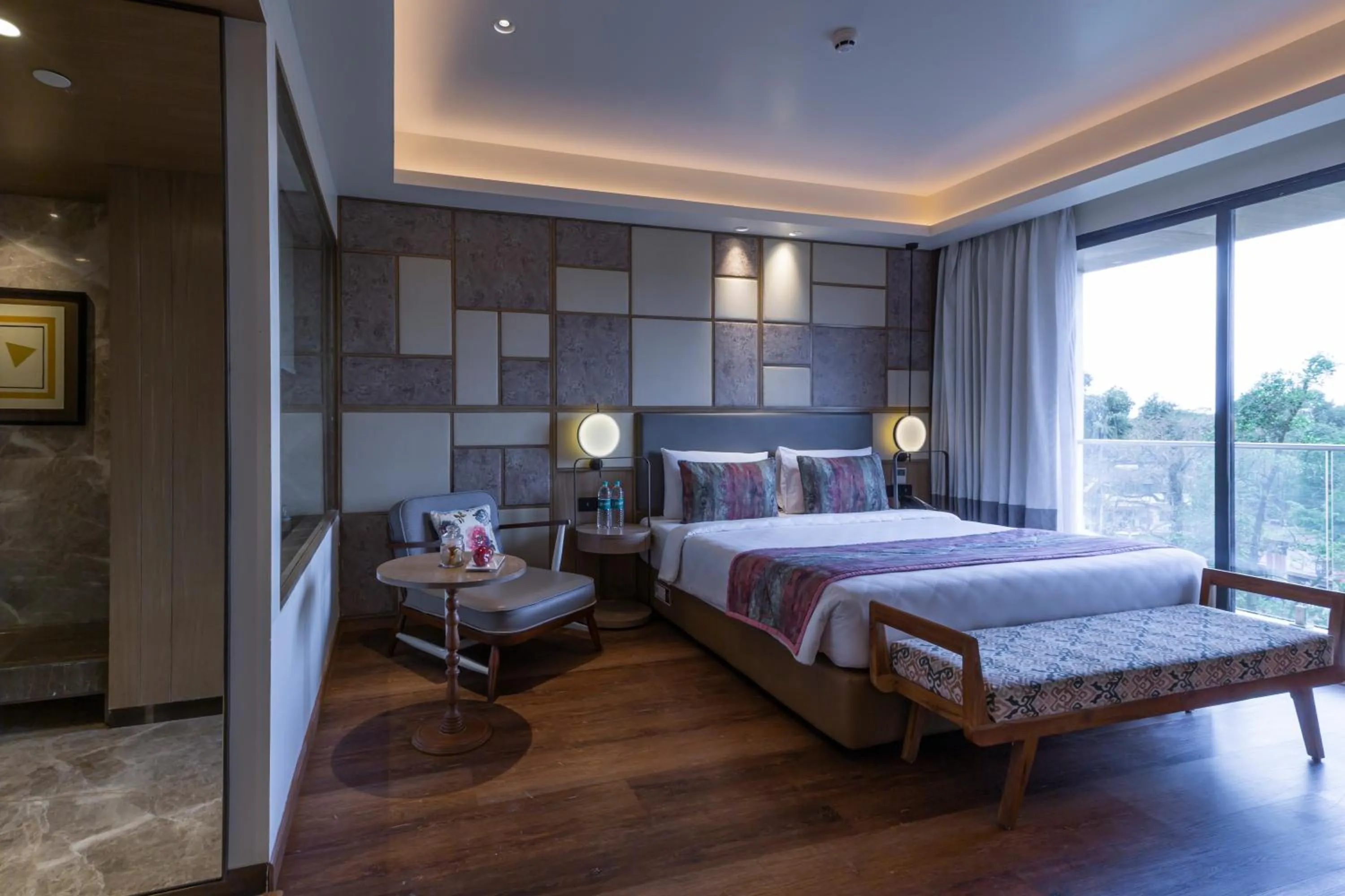 Bedroom, Bed in Regenta SGS Greenotel - Lonavala