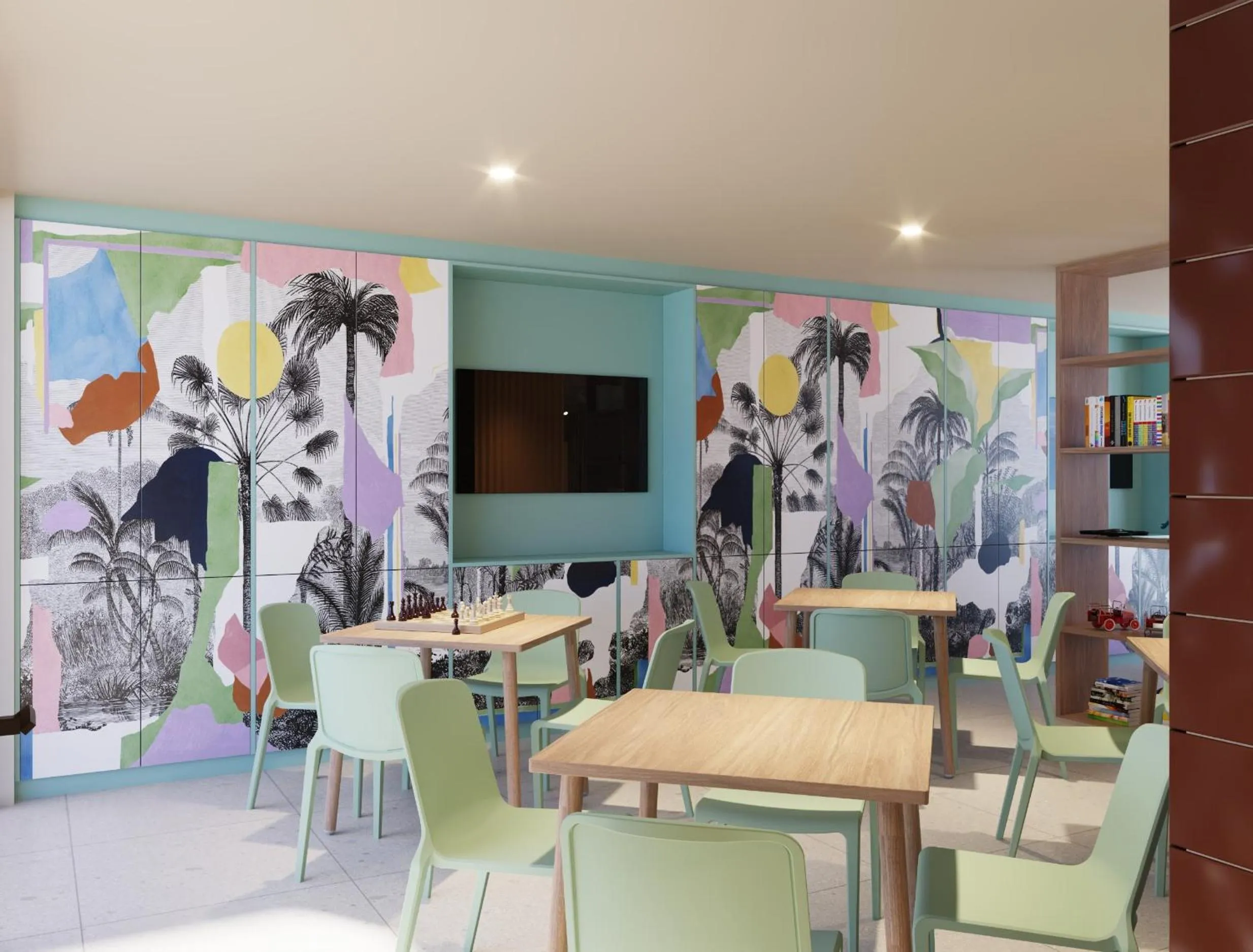 Communal lounge/ TV room in Bahia Principe Explore Costa Adeje - All Inclusive