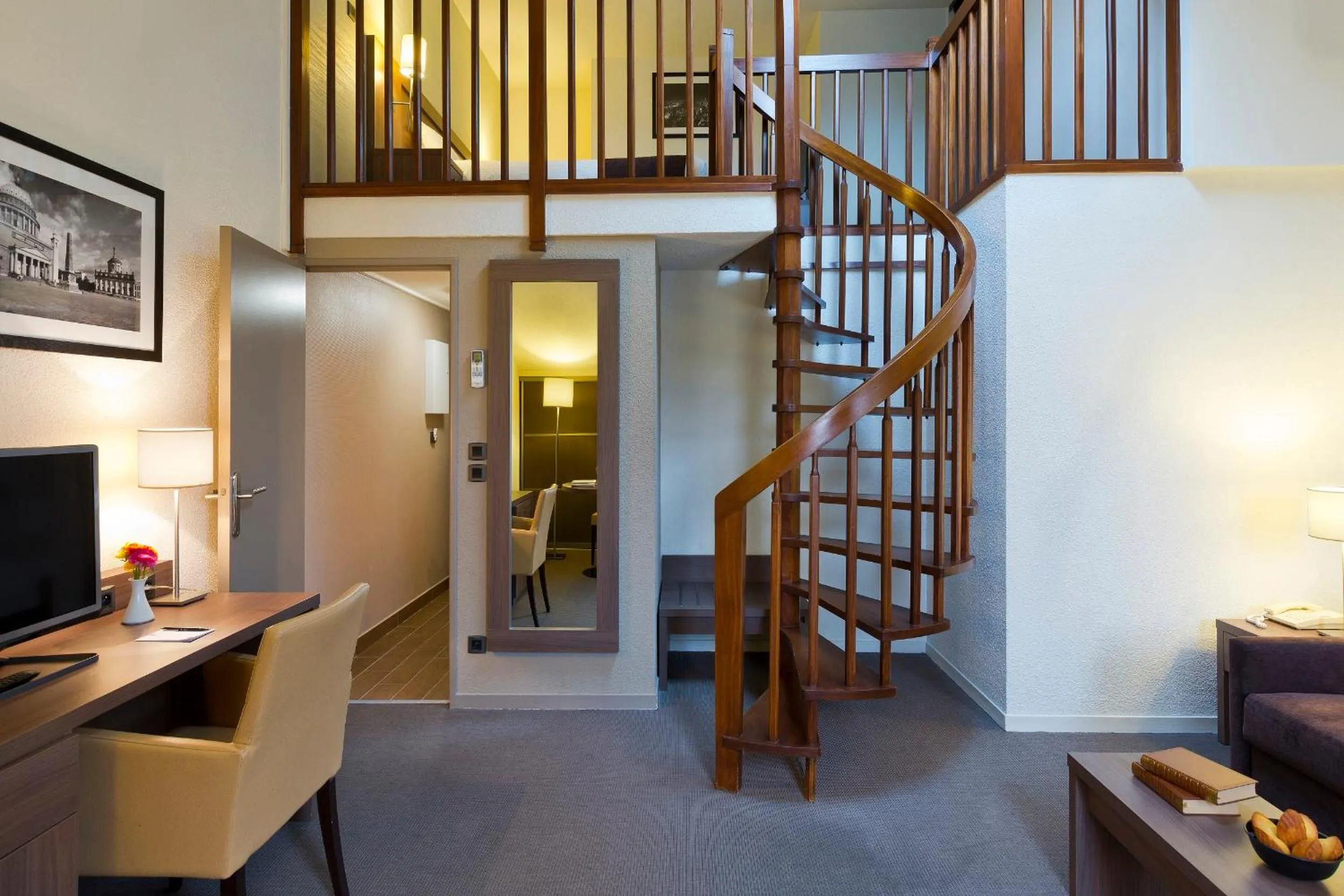 Living room in Résidence la Réserve Genève Ferney Voltaire