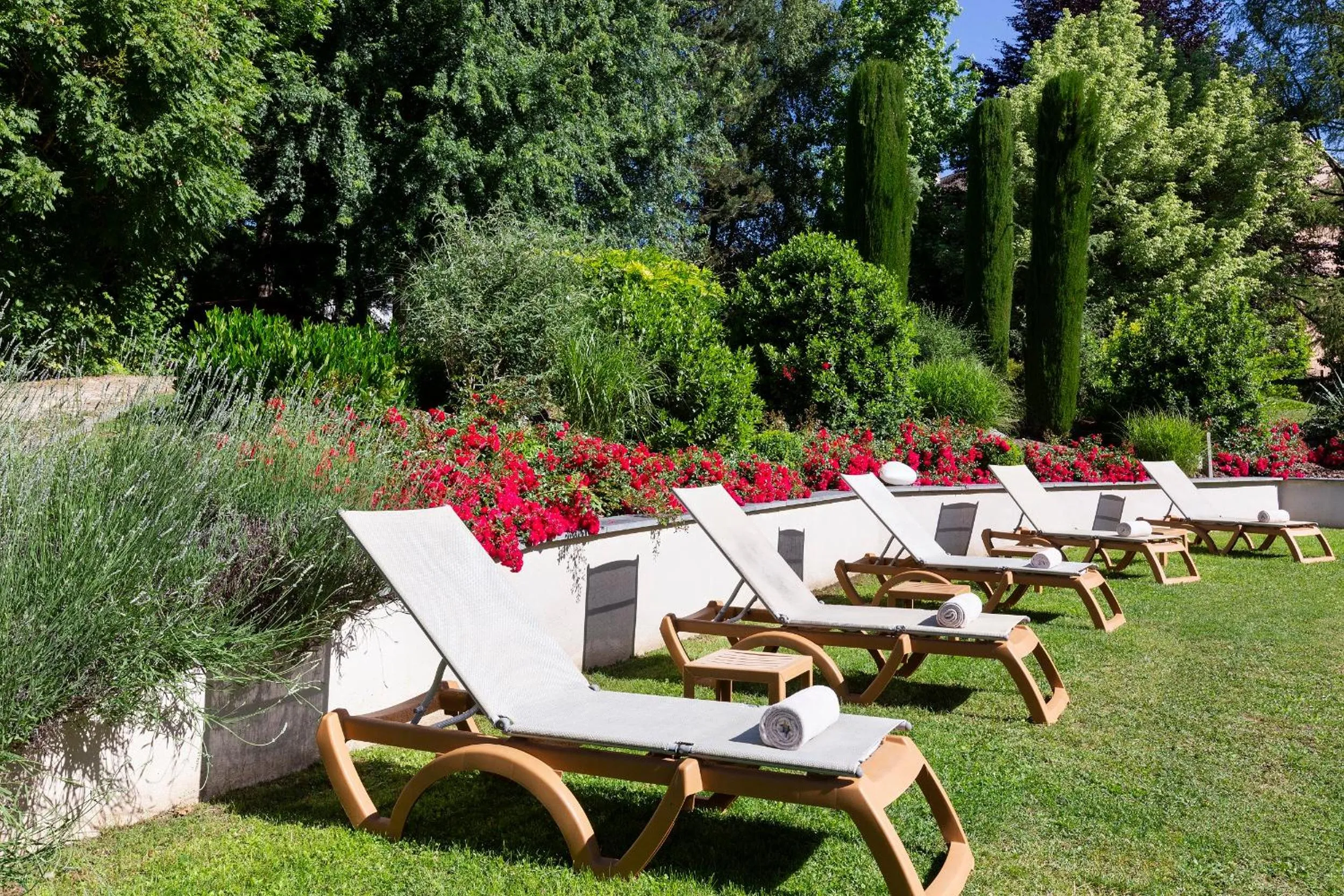 Garden in Résidence la Réserve Genève Ferney Voltaire