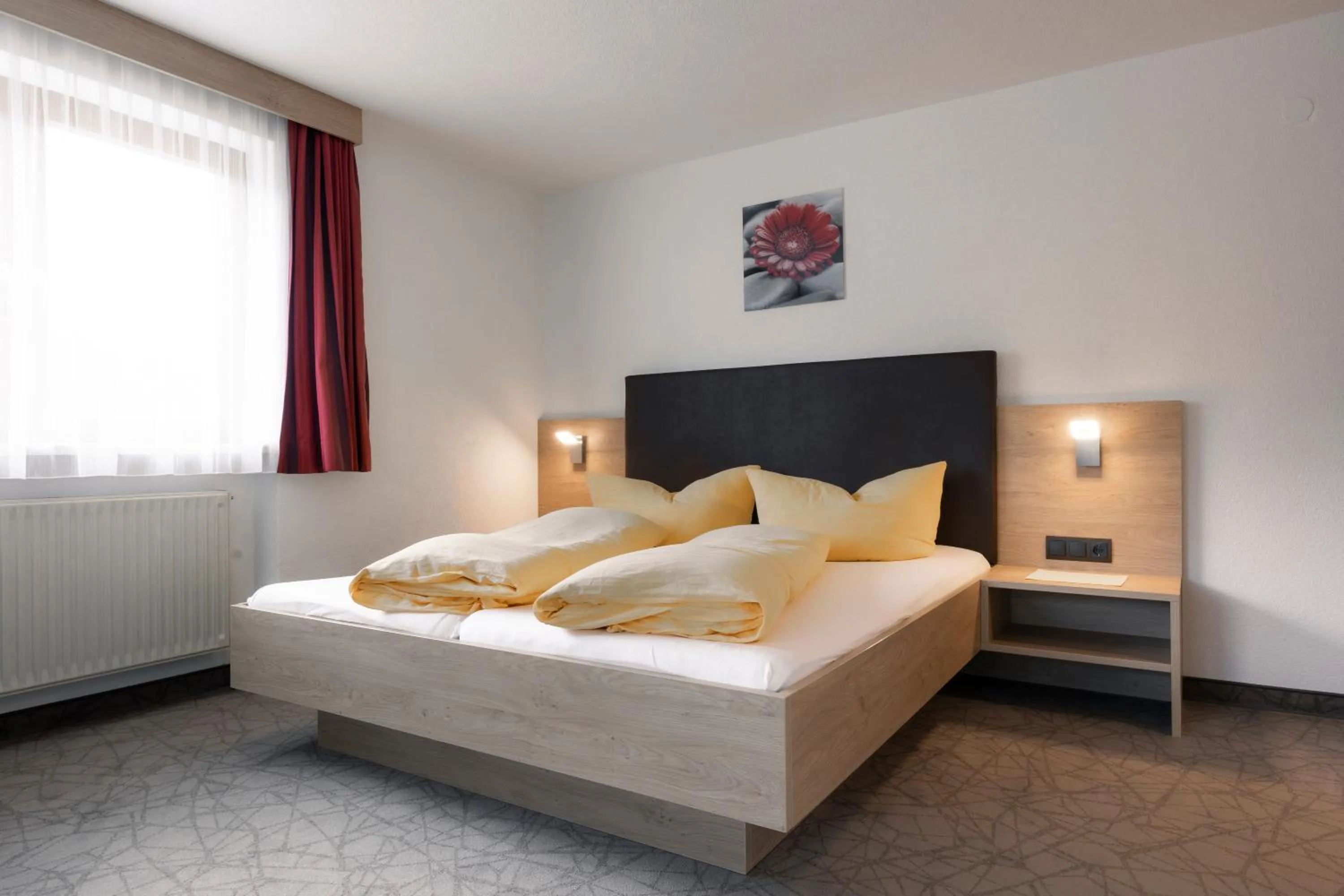 Bedroom, Bed in Apart Jägerheim