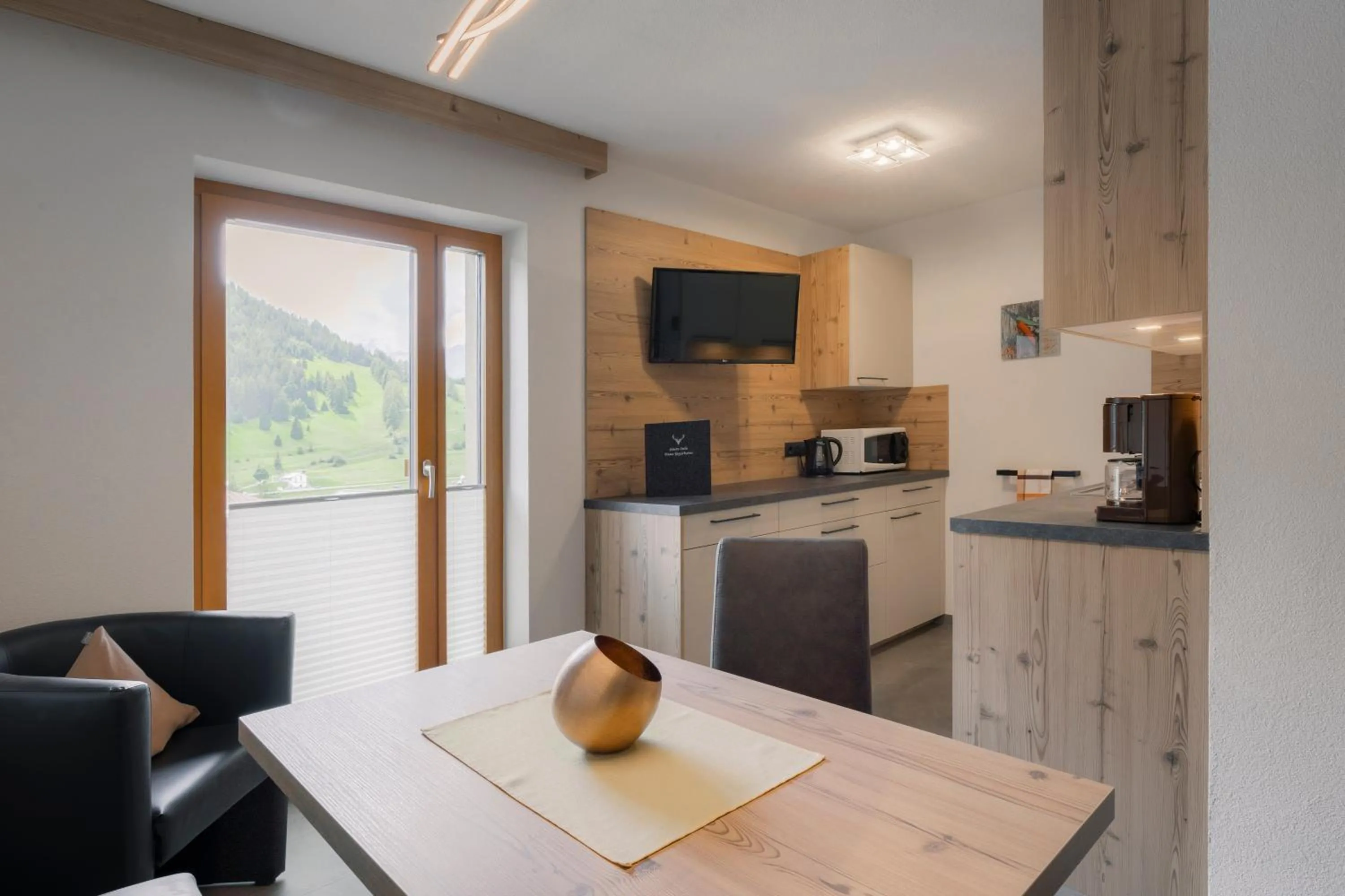 Kitchen or kitchenette in Apart Jägerheim