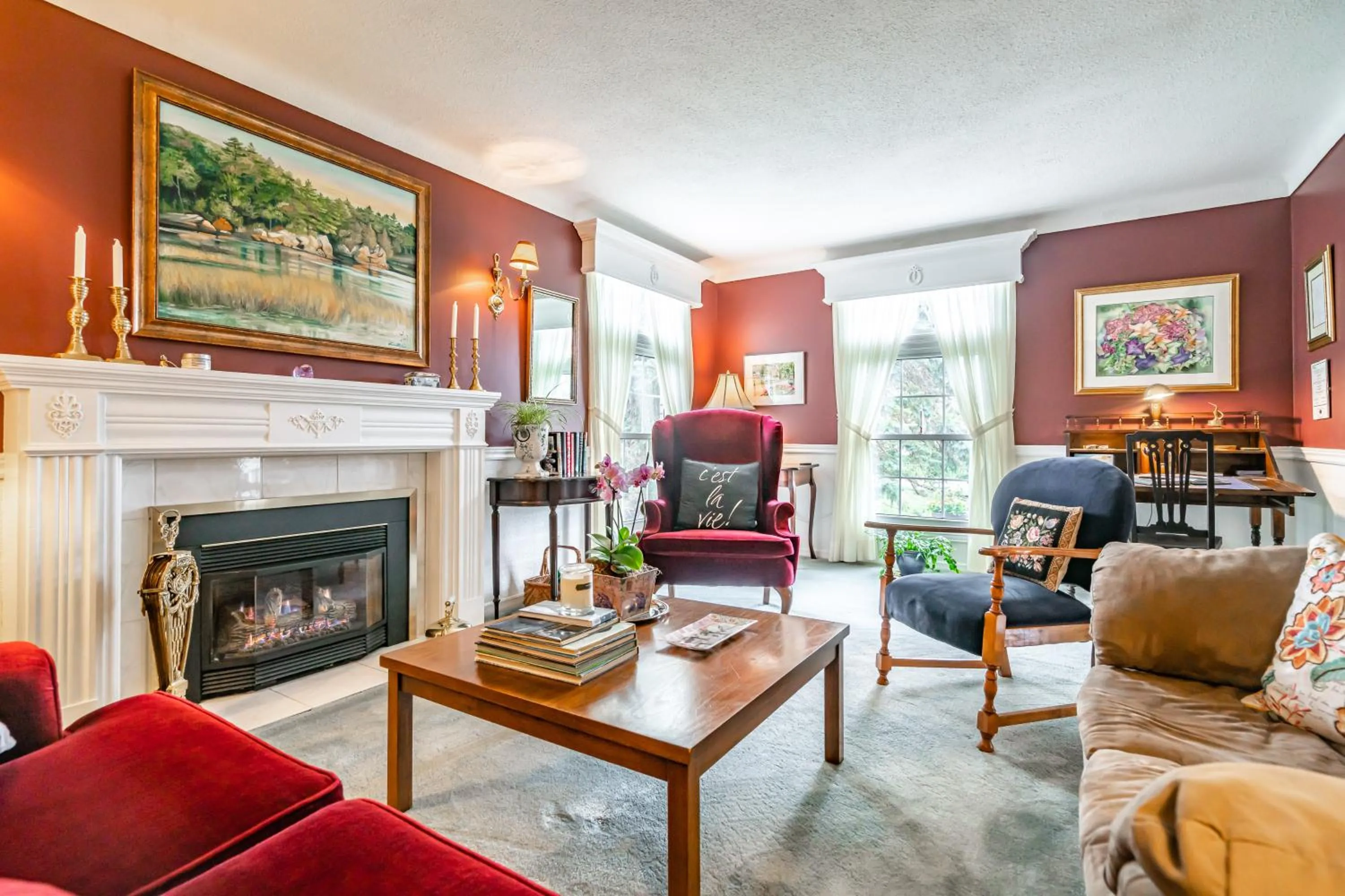 Lounge or bar in Abacot Hall Bed & Breakfast