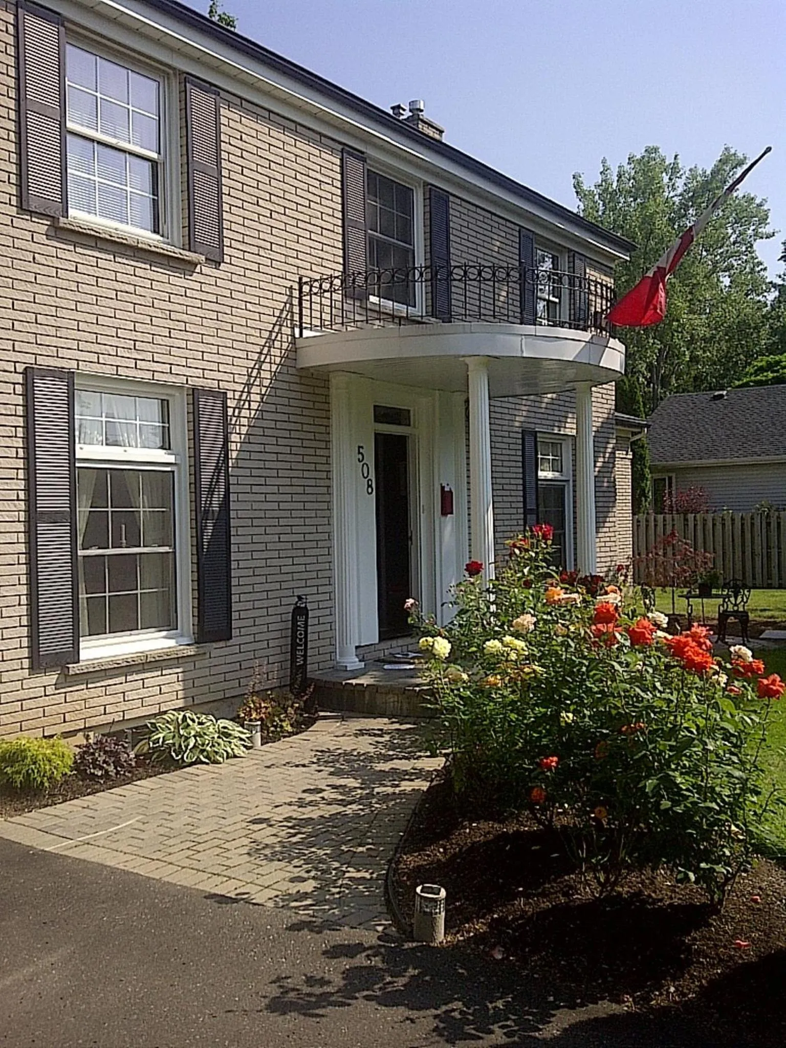 Facade/entrance in Abacot Hall Bed & Breakfast