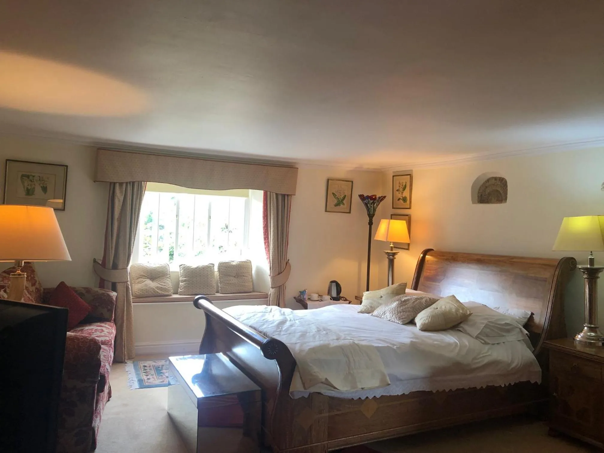 Bed in The Georgian House