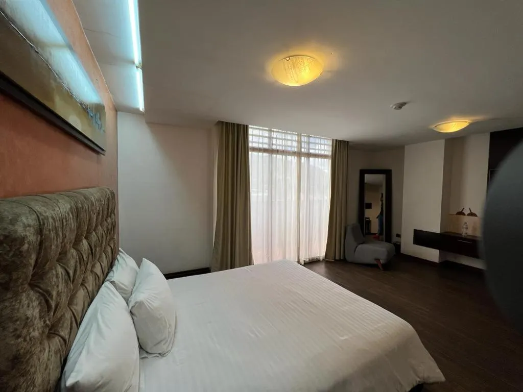 Bedroom, Bed in Hosteria Arhaná