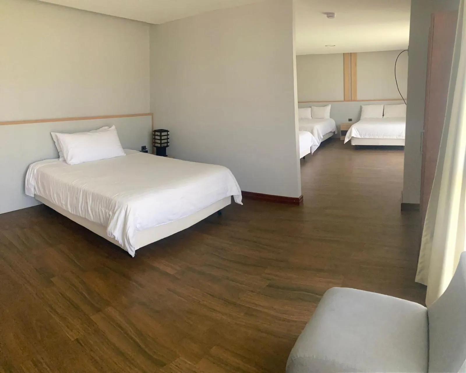 Bed in Hosteria Arhaná