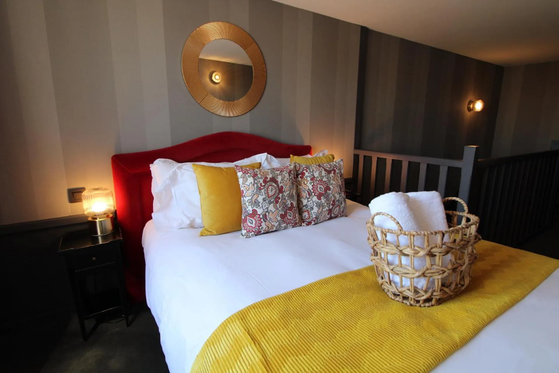 Bed in Hôtel Alexandra