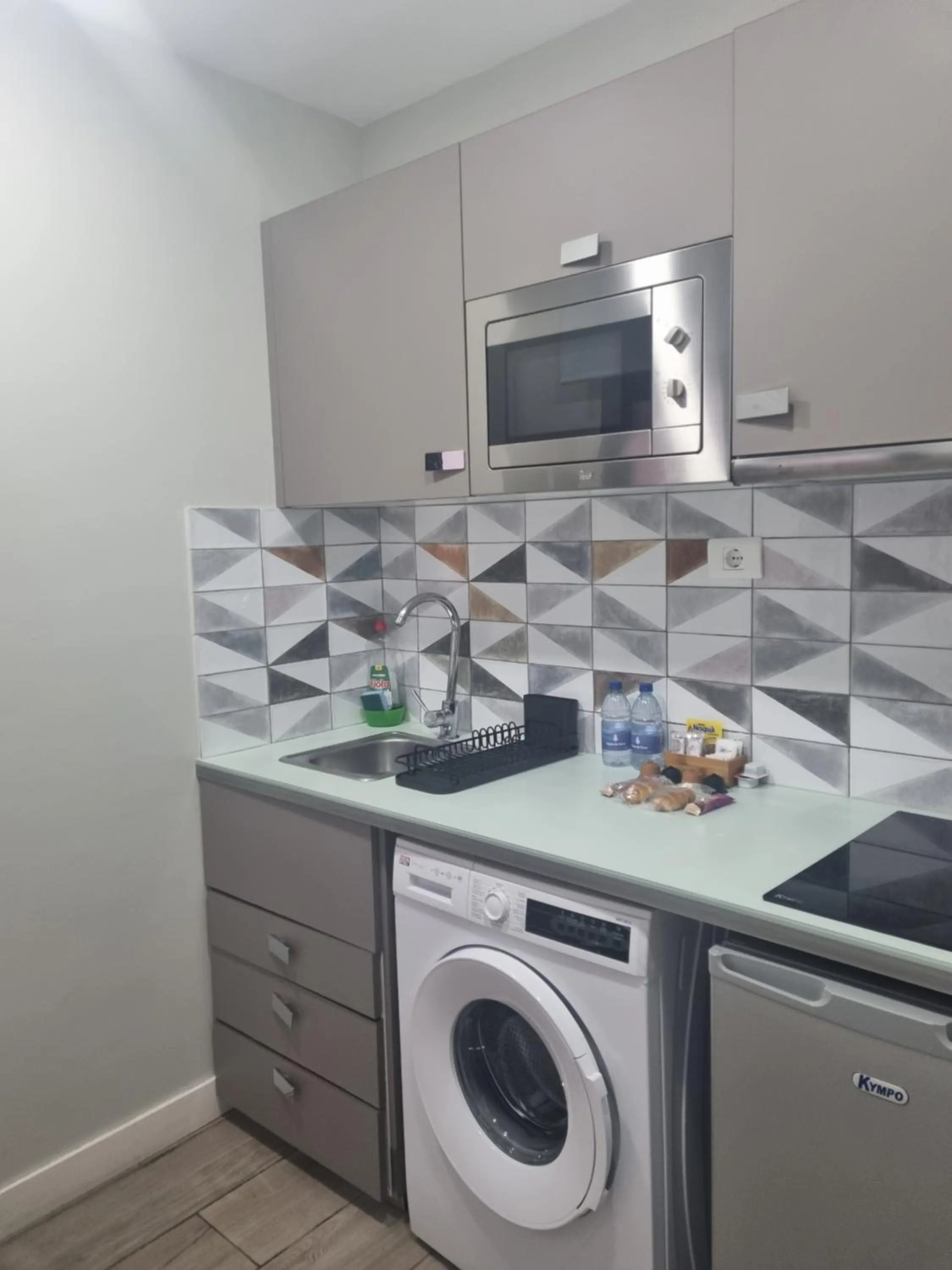 kitchen in Hotel Apartamento Bajamar