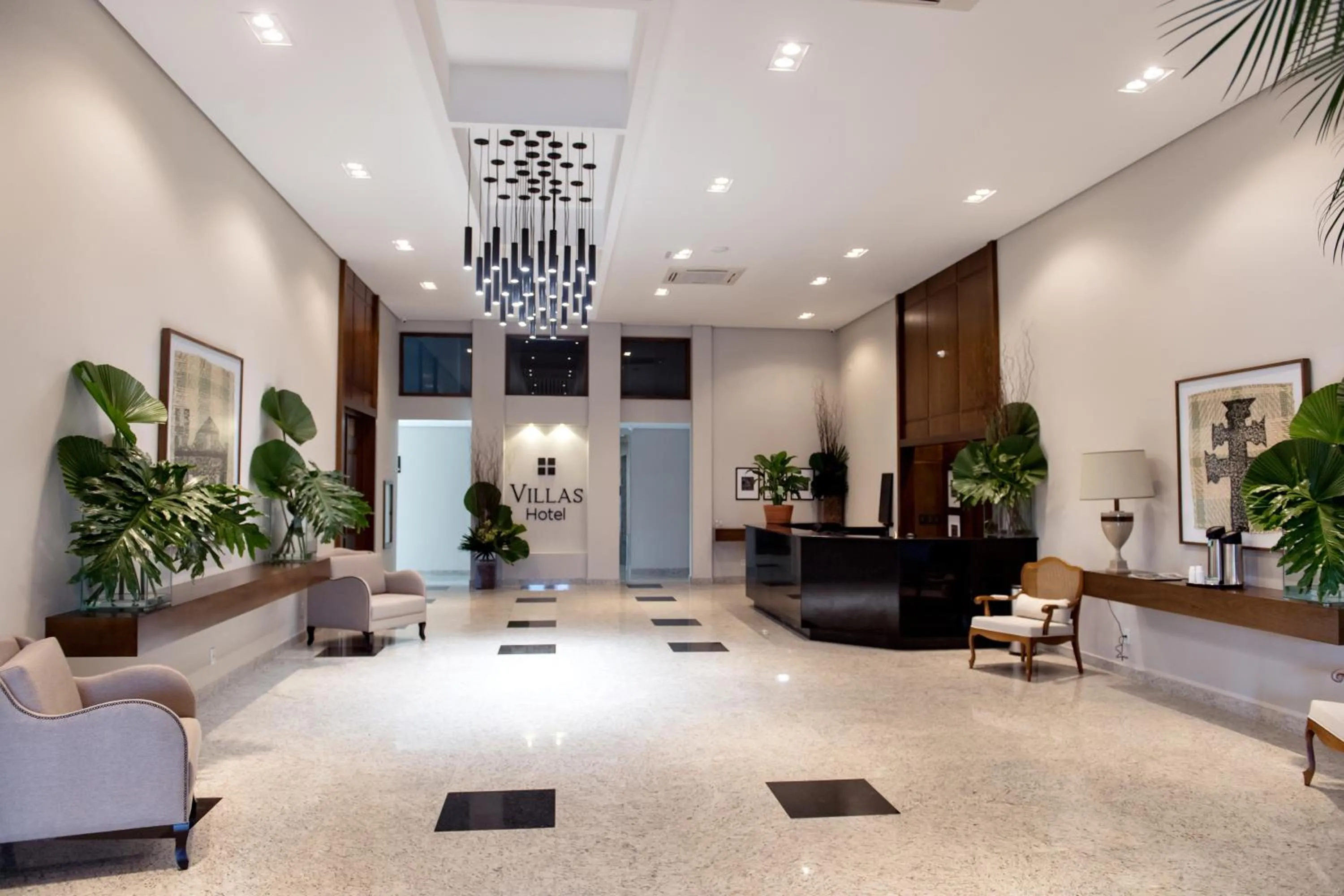 Lobby or reception in Villas Hotel