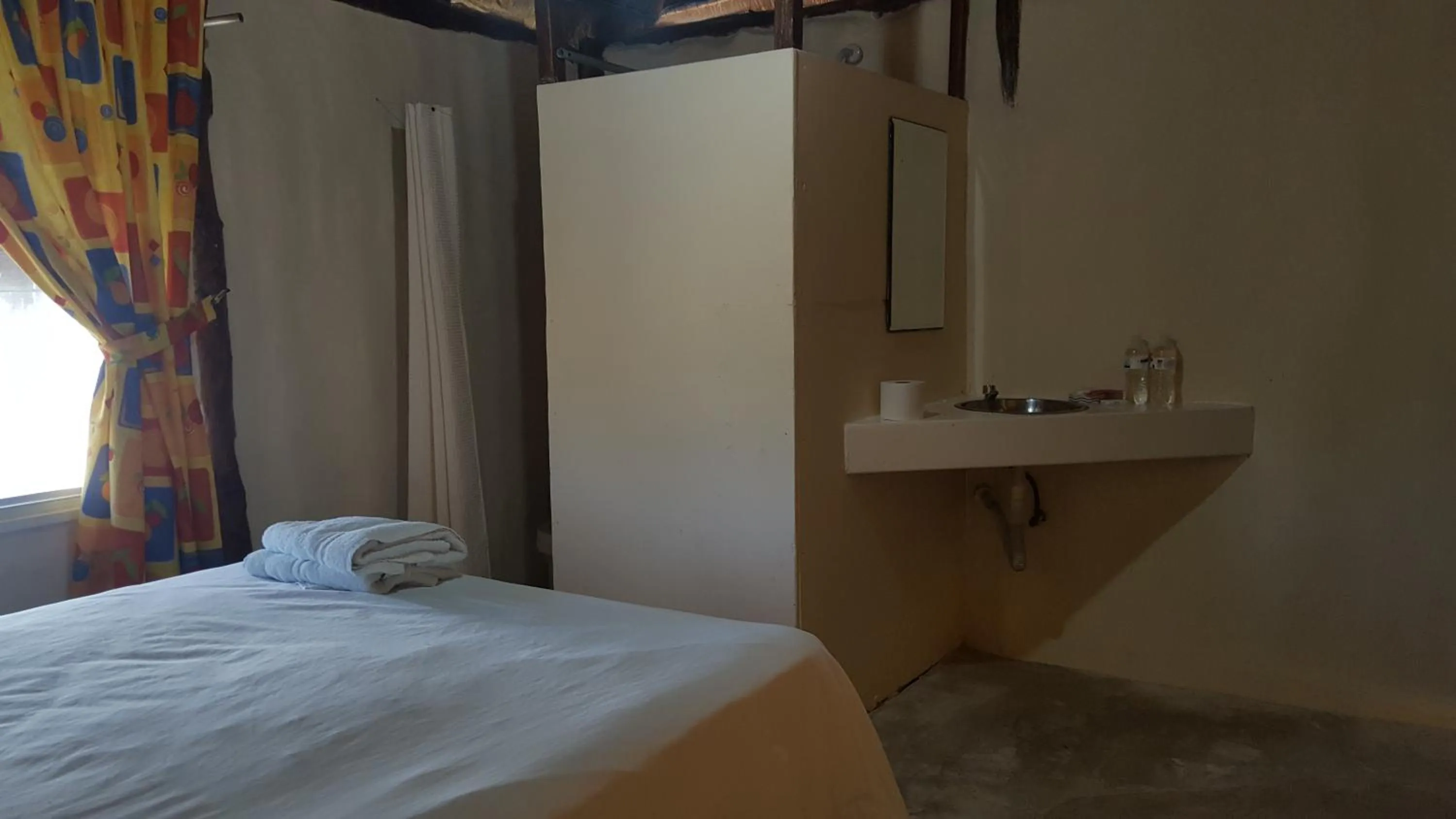 Decorative detail, Bed in Las Cabañas del Doctor