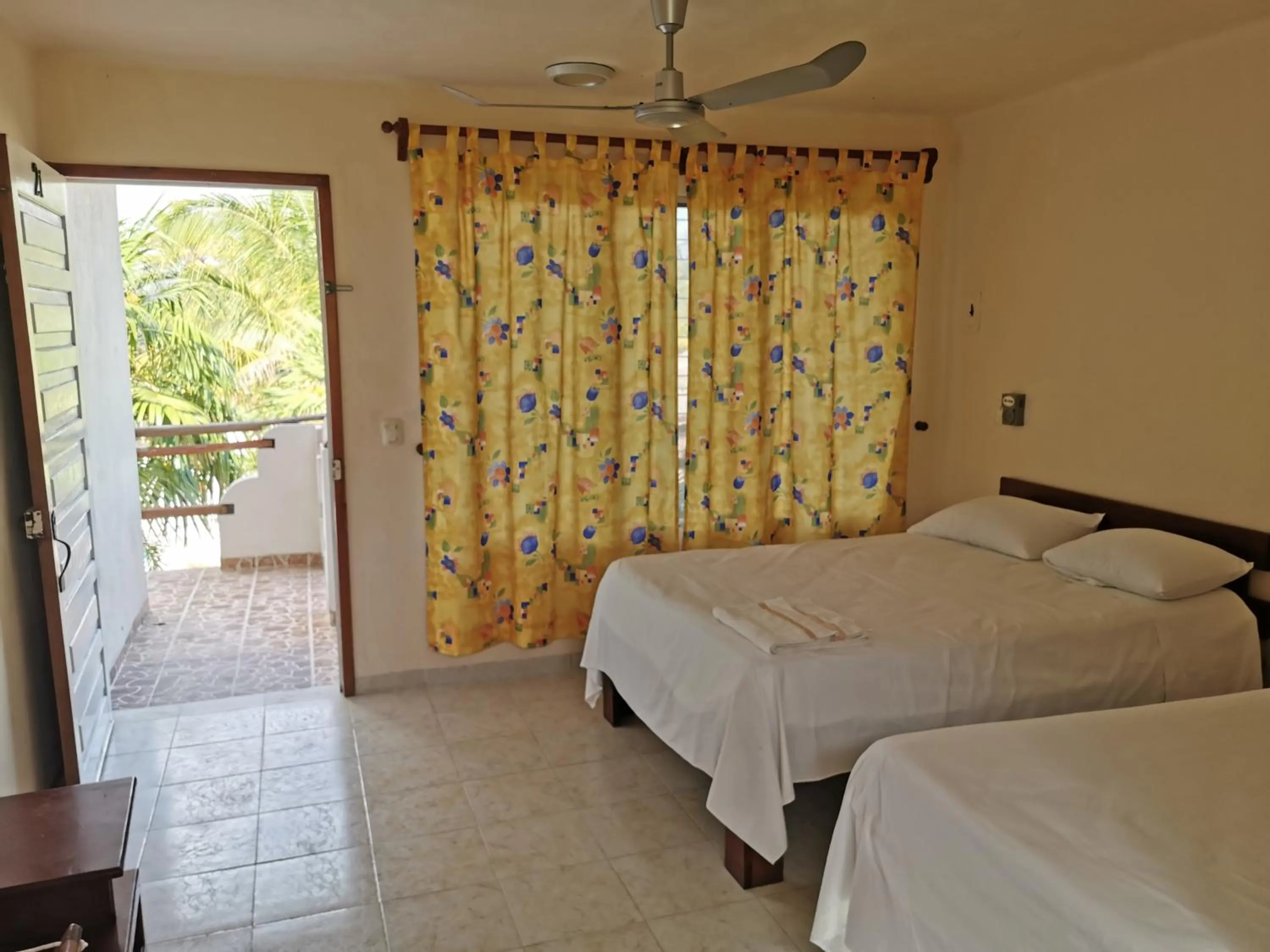 Bed in Las Cabañas del Doctor