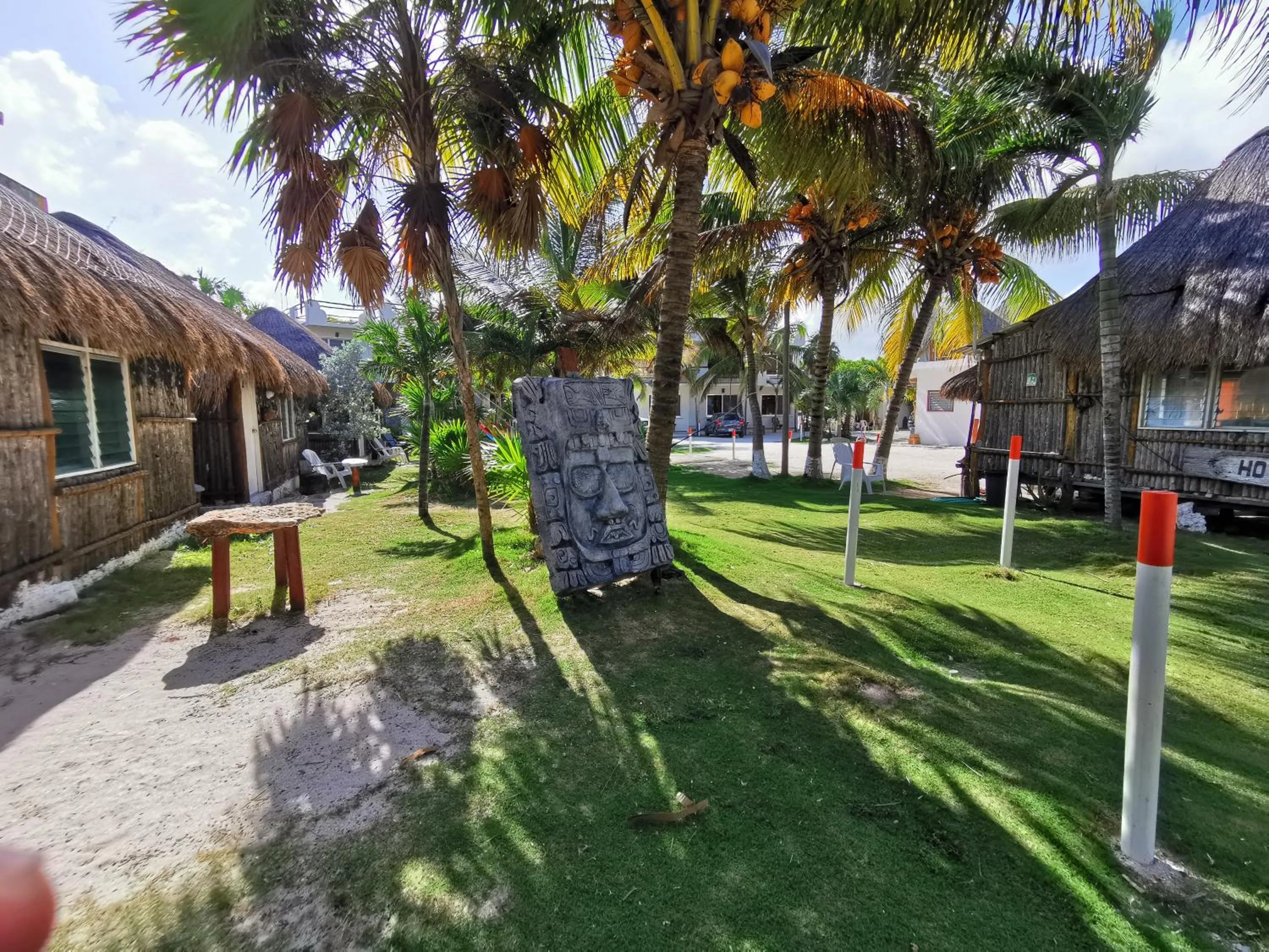 Garden in Las Cabañas del Doctor