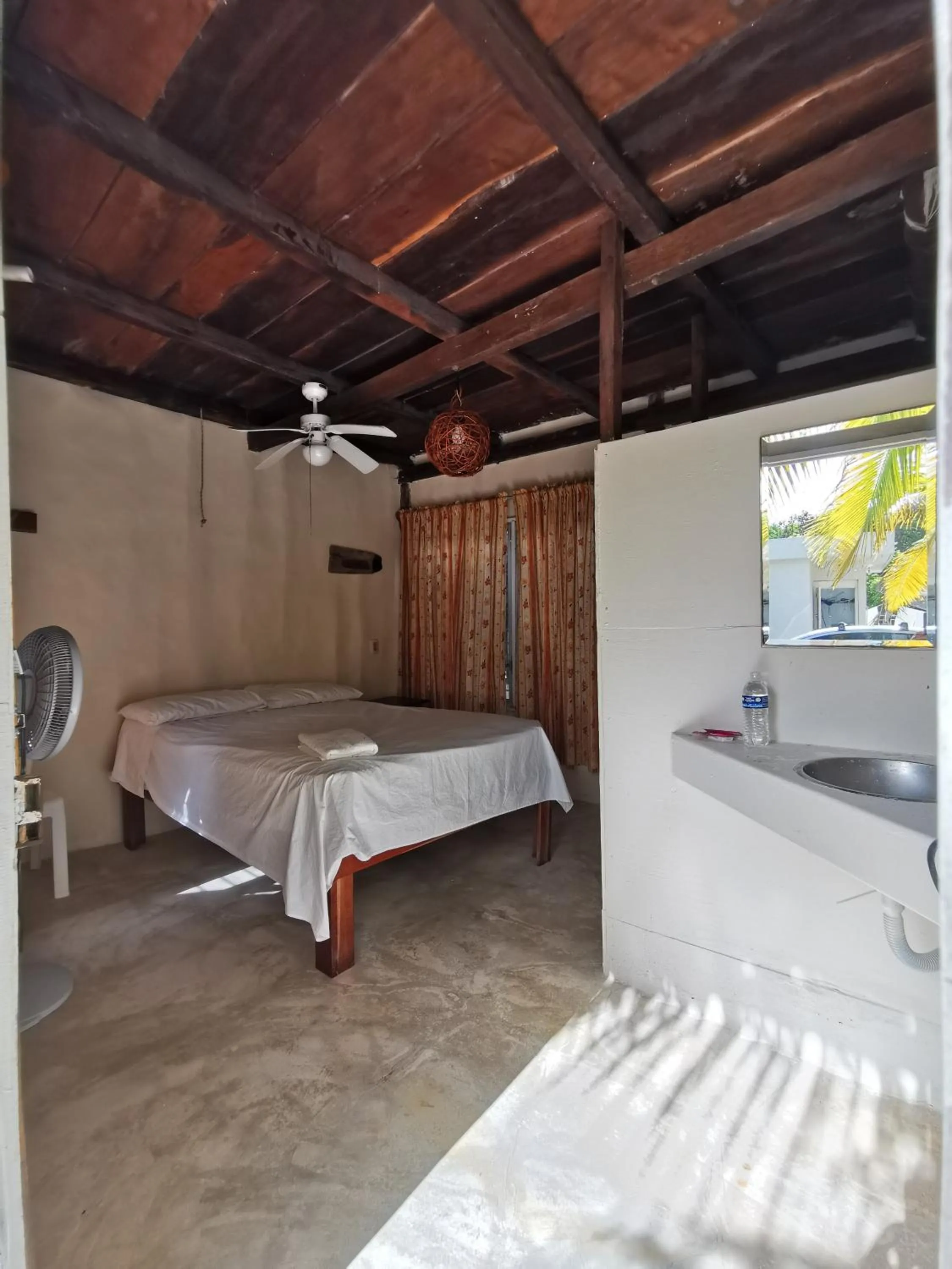 Bed in Las Cabañas del Doctor